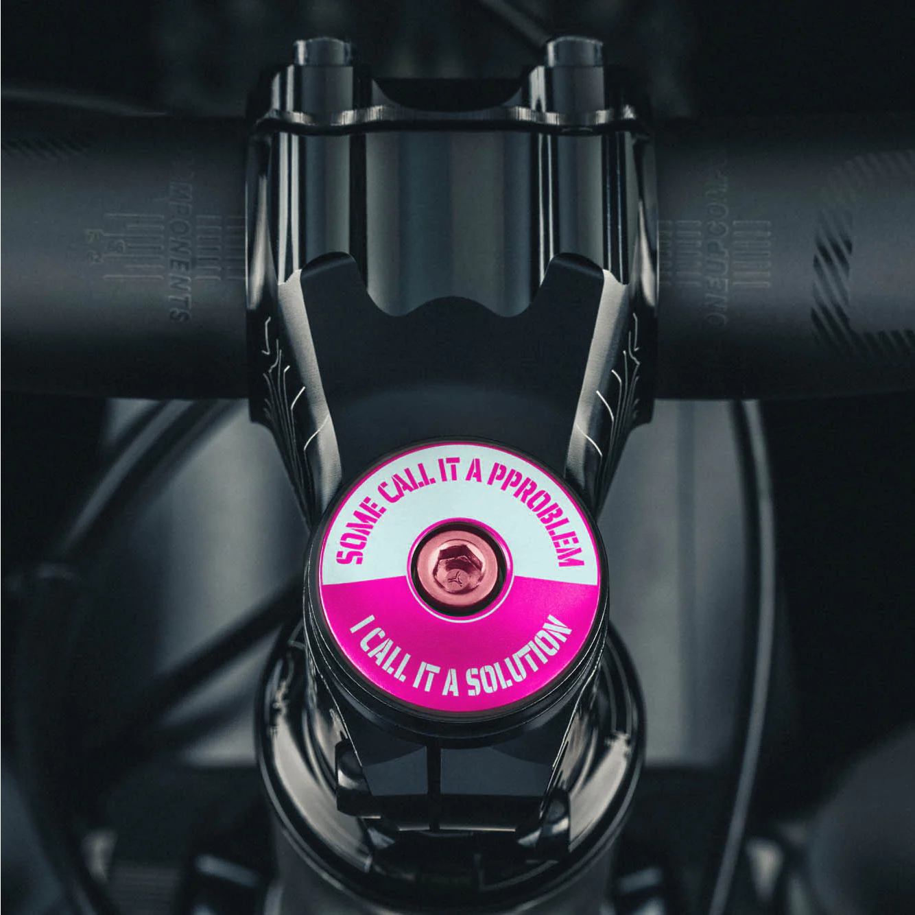 Some Call It A Problem I Call It A Solution Bicycle Headset Cap