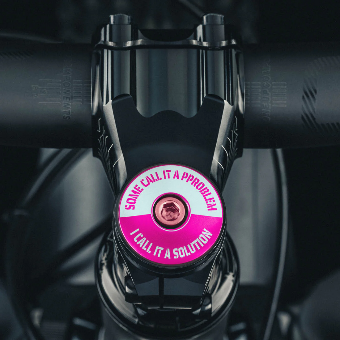 Some Call It A Problem I Call It A Solution Bicycle Headset Cap