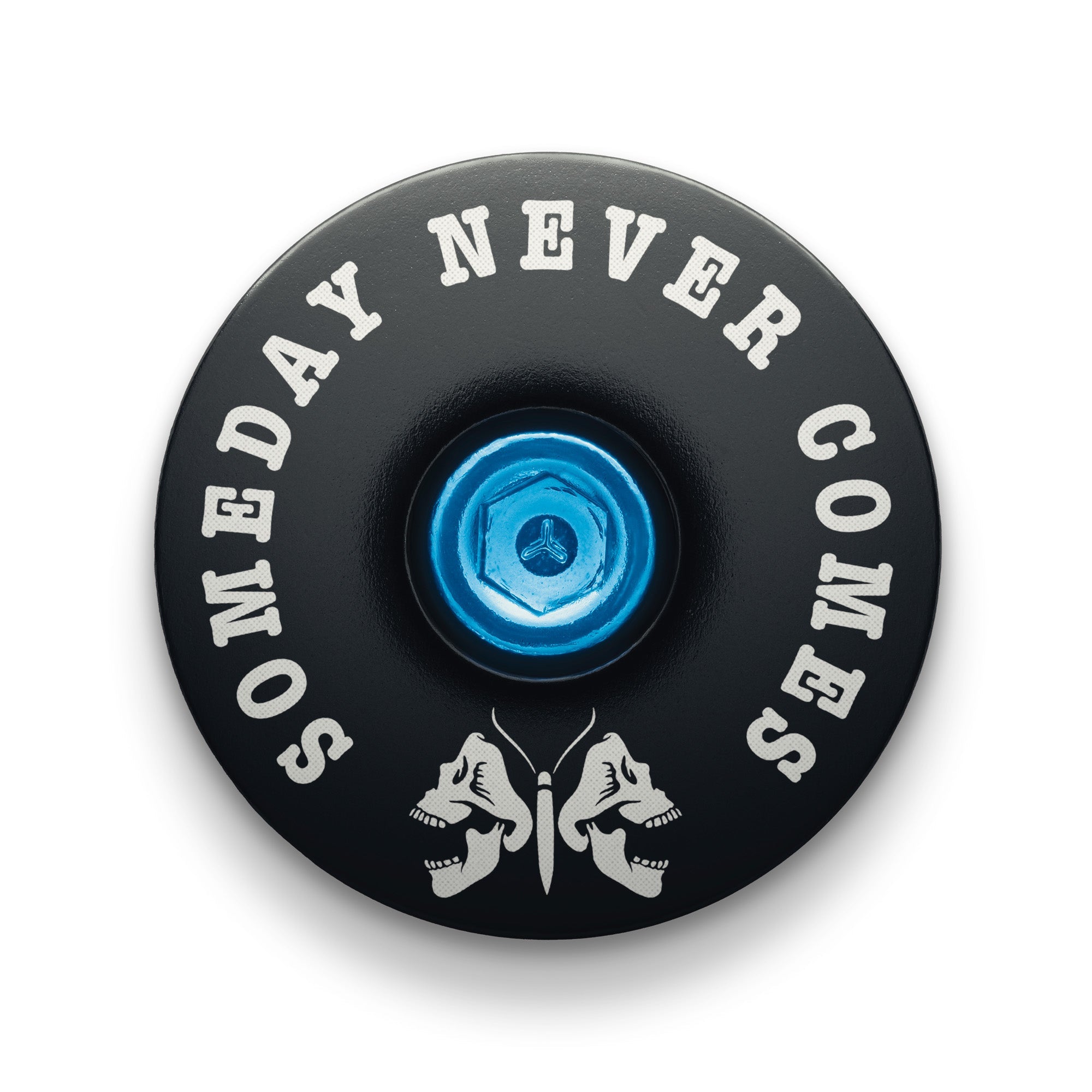 Someday Never Comes Custom Bicycle Headset Cap