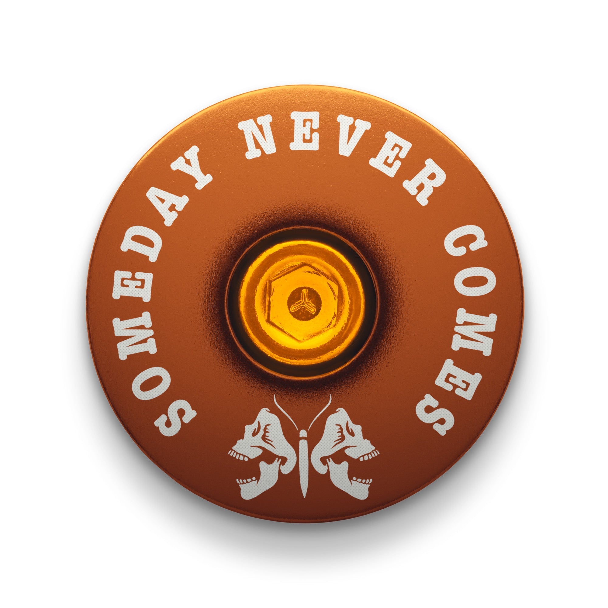 Someday Never Comes Custom Bicycle Headset Cap