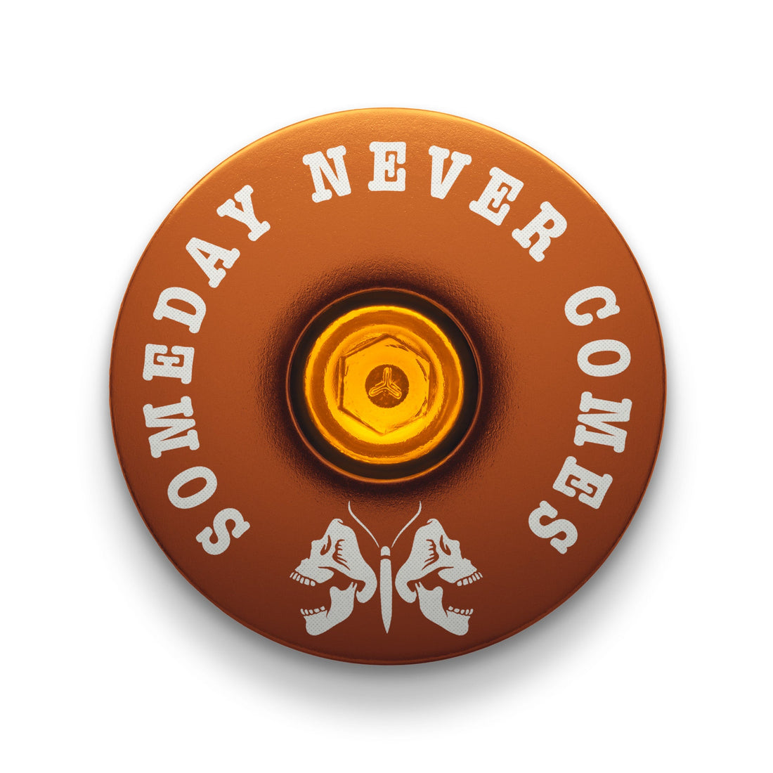 Someday Never Comes Custom Bicycle Headset Cap