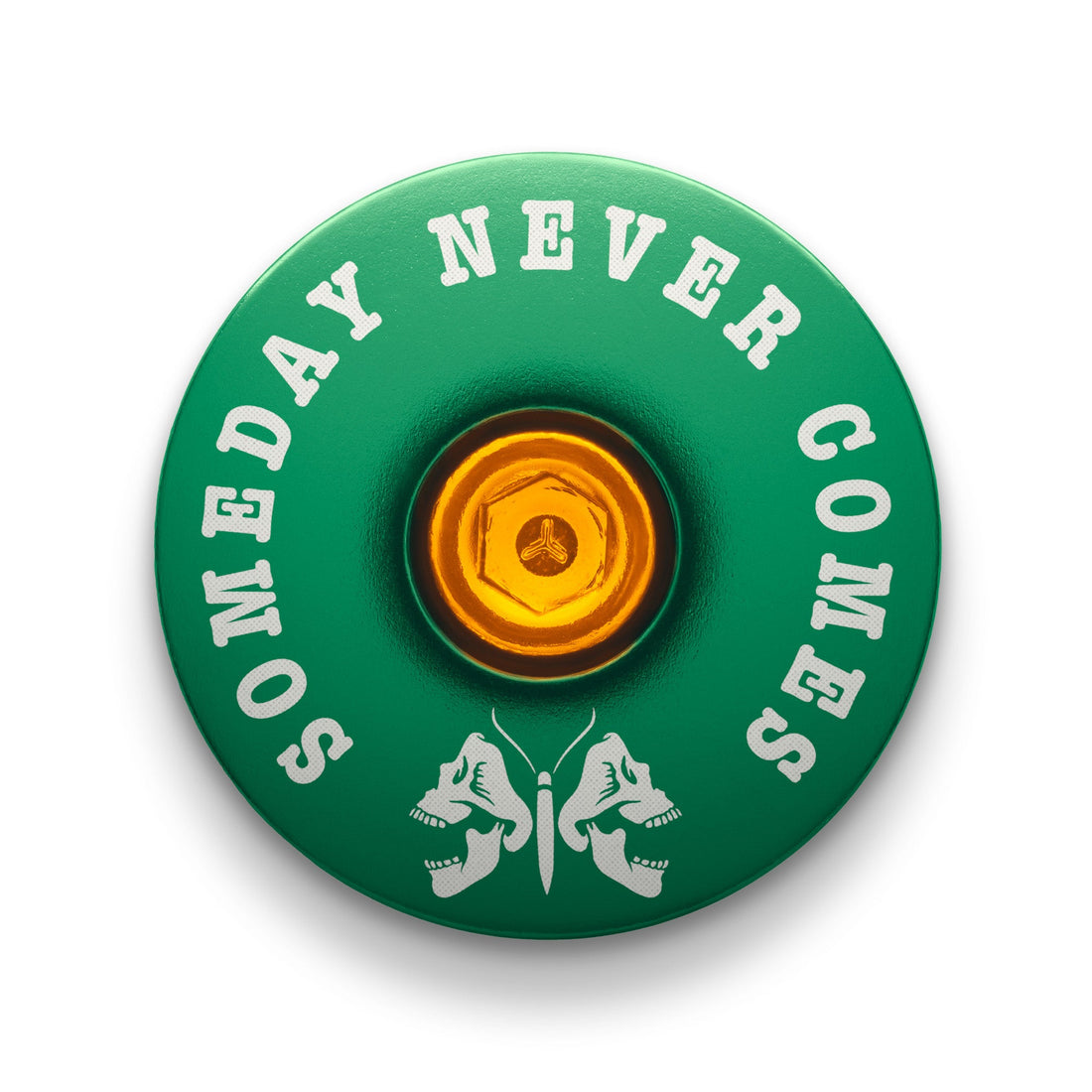 Someday Never Comes Custom Bicycle Headset Cap