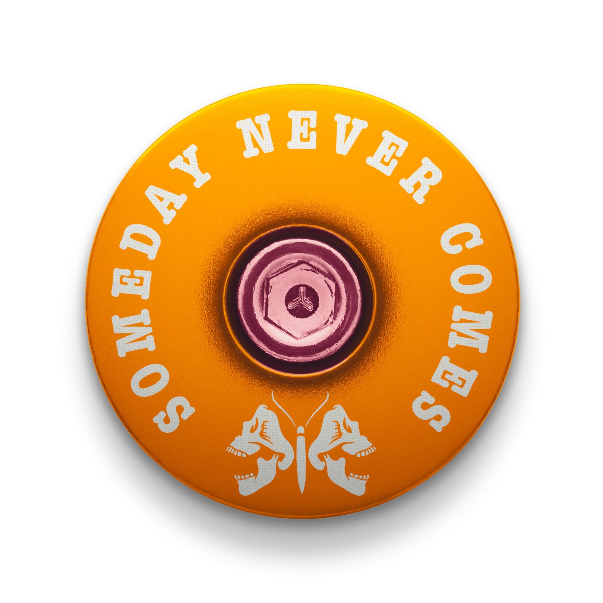 Someday Never Comes Custom Bicycle Headset Cap