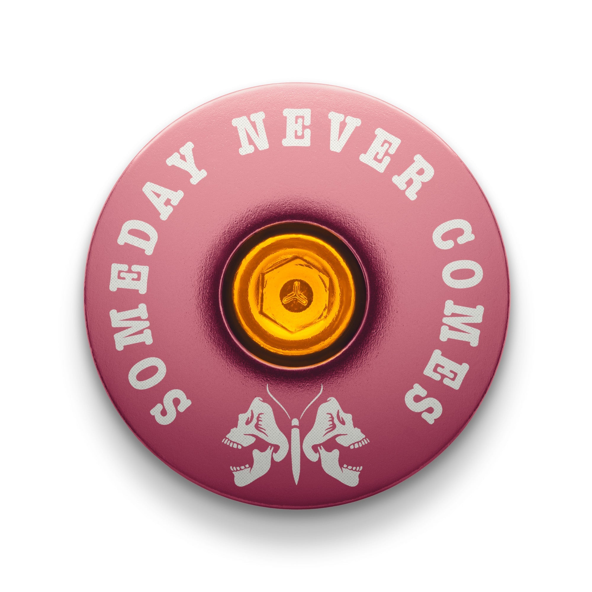 Someday Never Comes Custom Bicycle Headset Cap