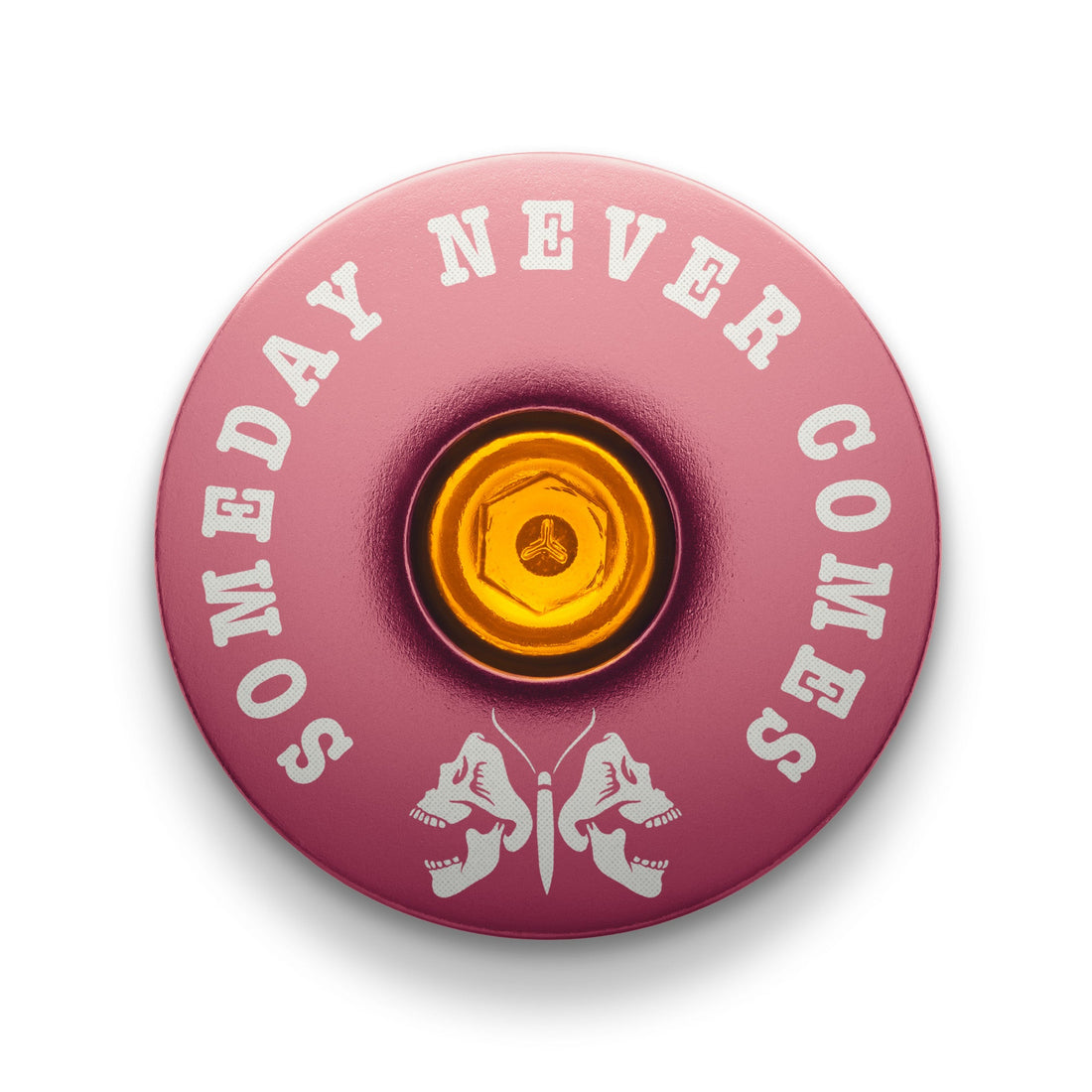 Someday Never Comes Custom Bicycle Headset Cap