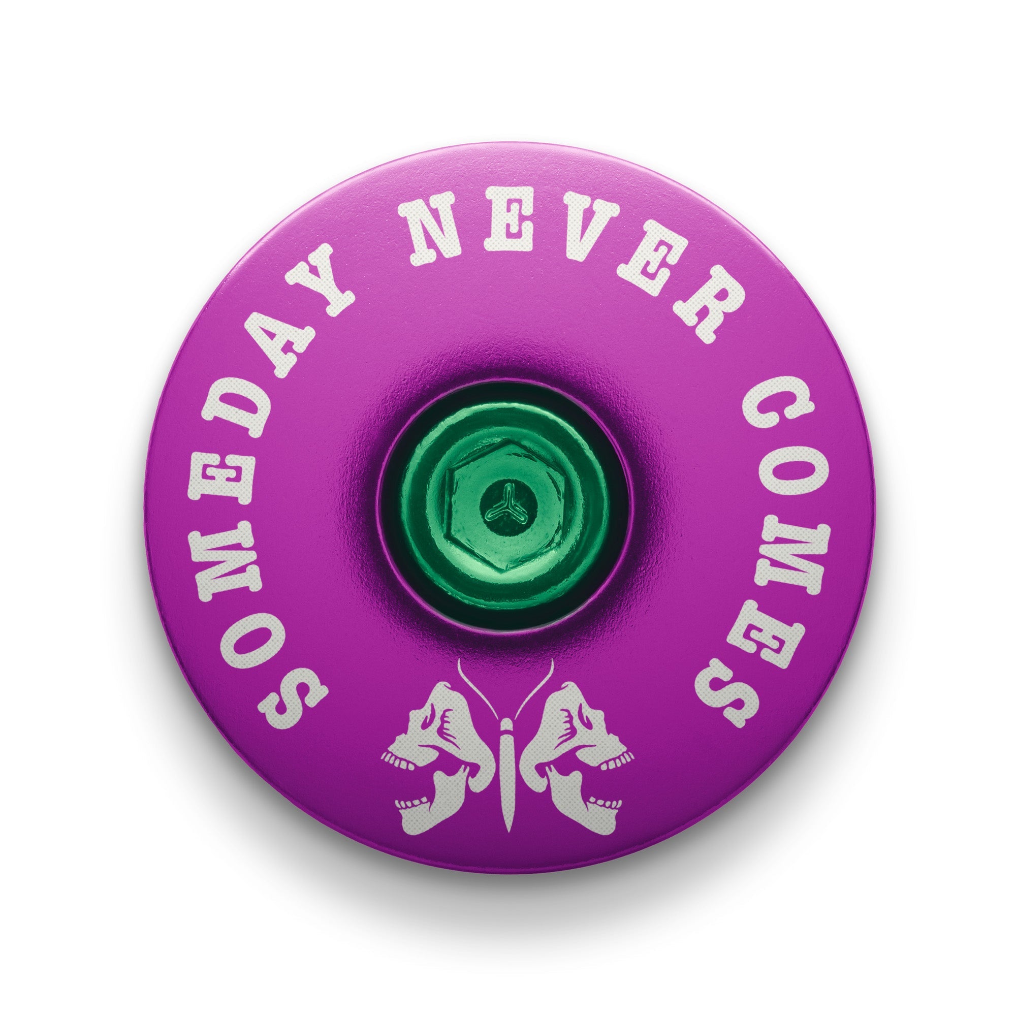Someday Never Comes Custom Bicycle Headset Cap