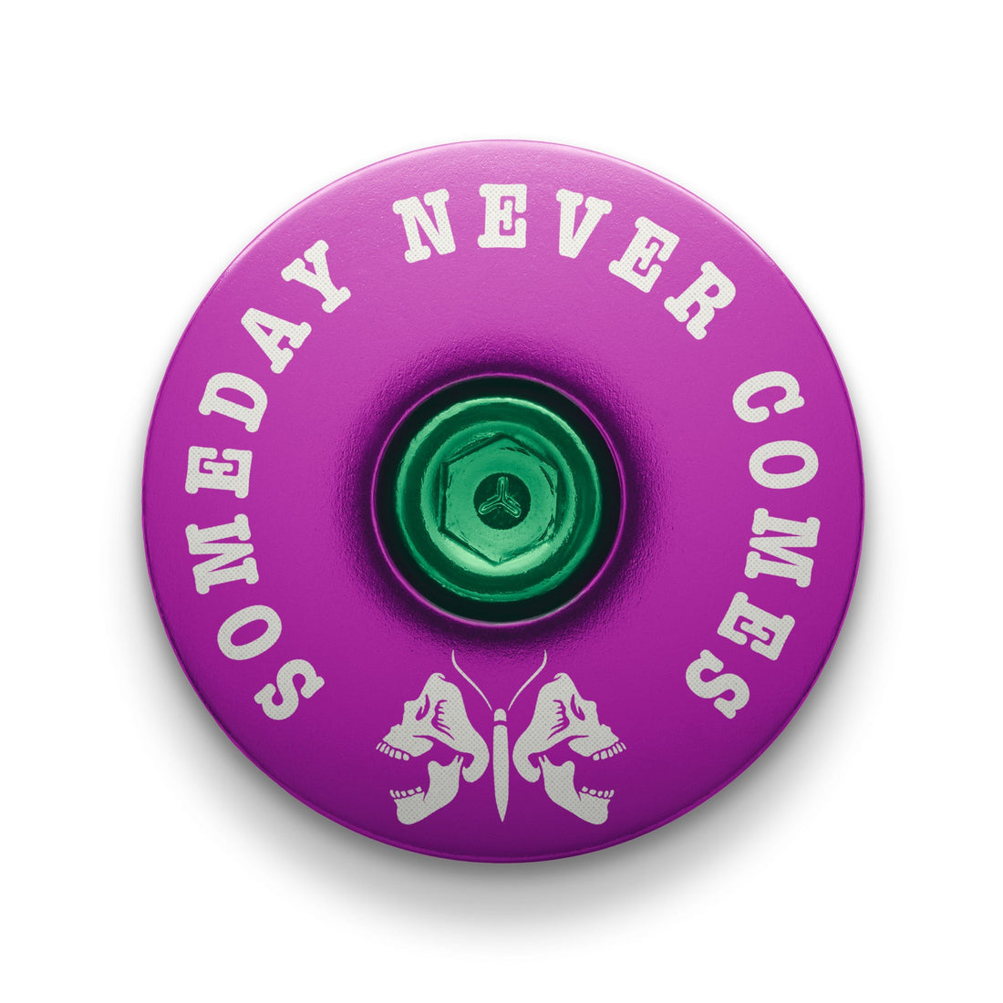 Someday Never Comes Custom Bicycle Headset Cap