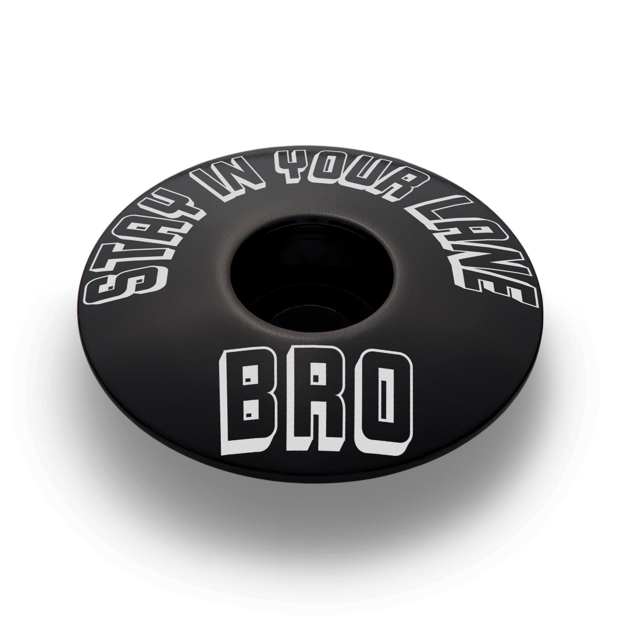 Stay In Your Lane, Bro - Bicycle Headset Cap