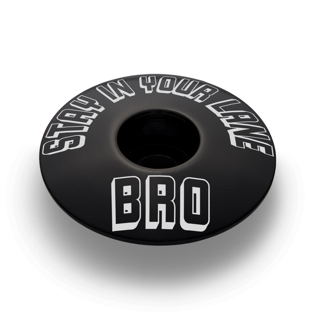 Stay In Your Lane, Bro - Bicycle Headset Cap