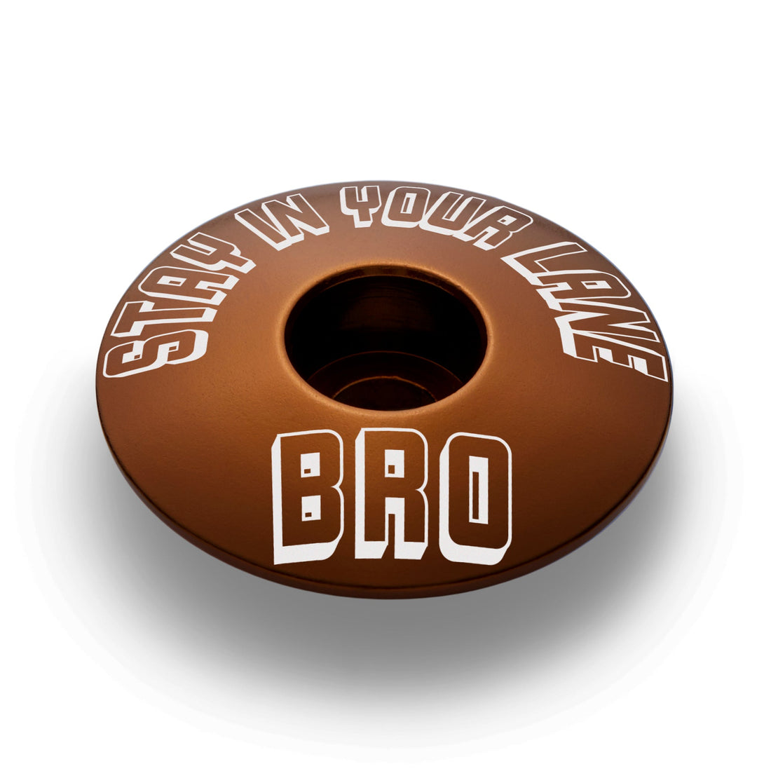 Stay In Your Lane, Bro - Bicycle Headset Cap