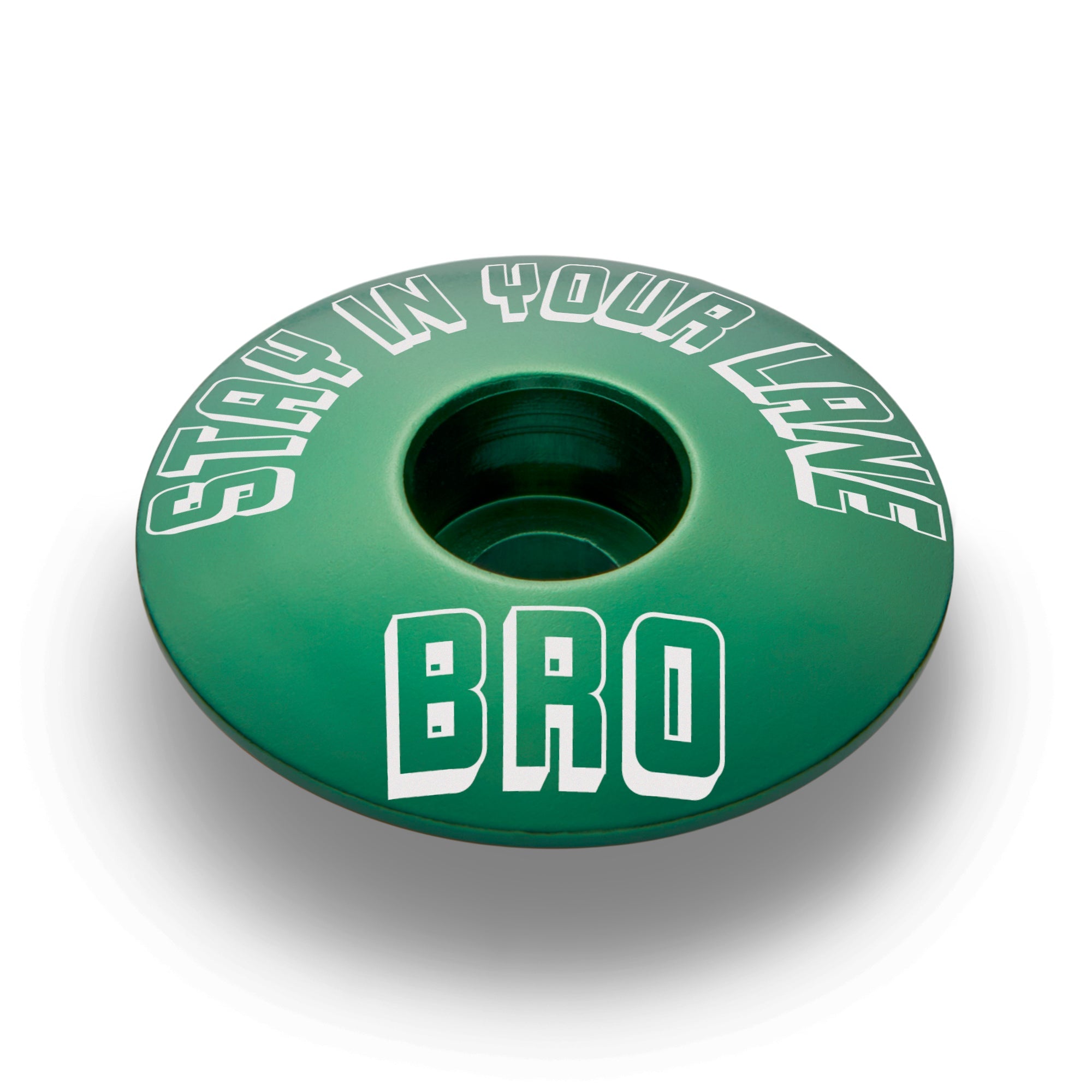 Stay In Your Lane, Bro - Bicycle Headset Cap