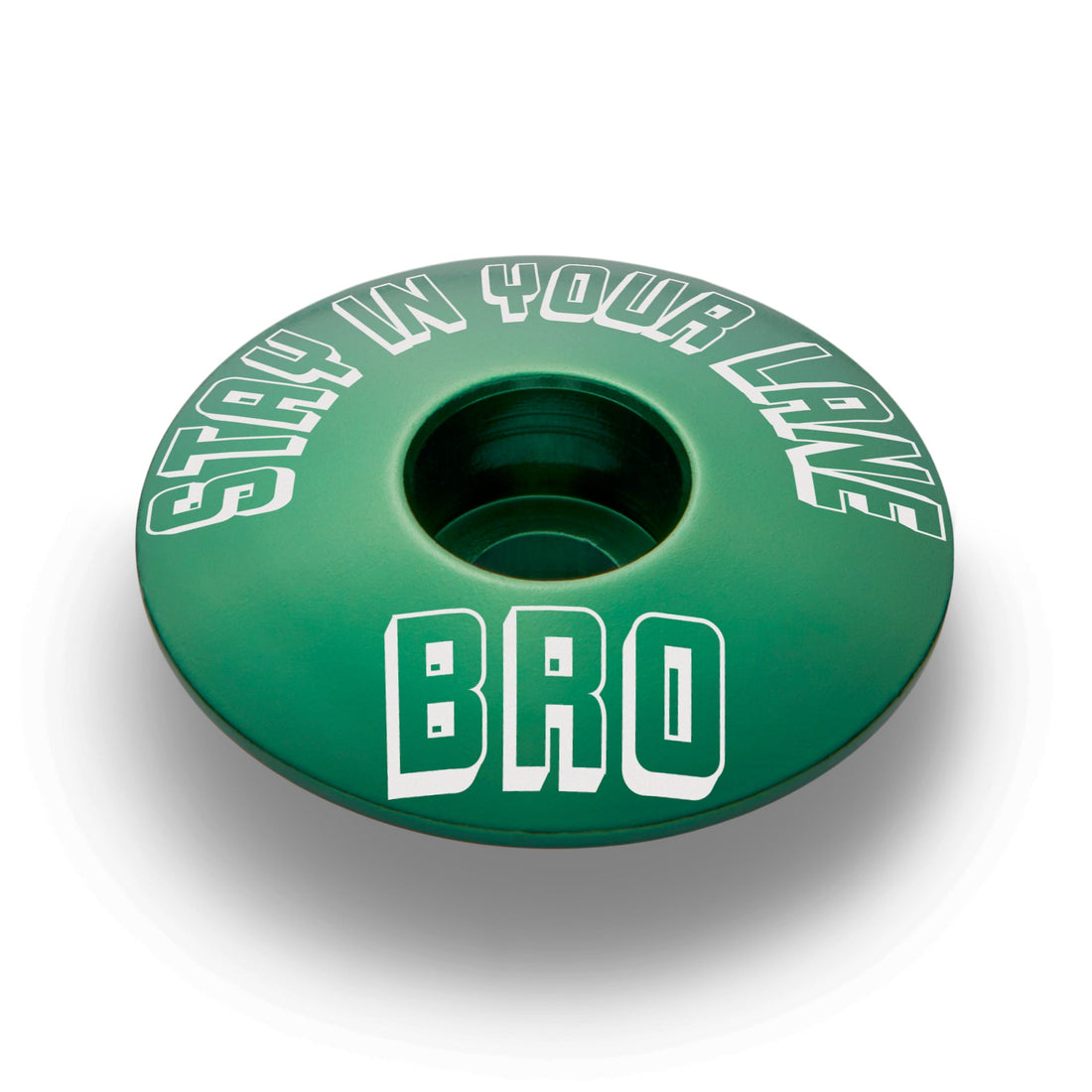 Stay In Your Lane, Bro - Bicycle Headset Cap