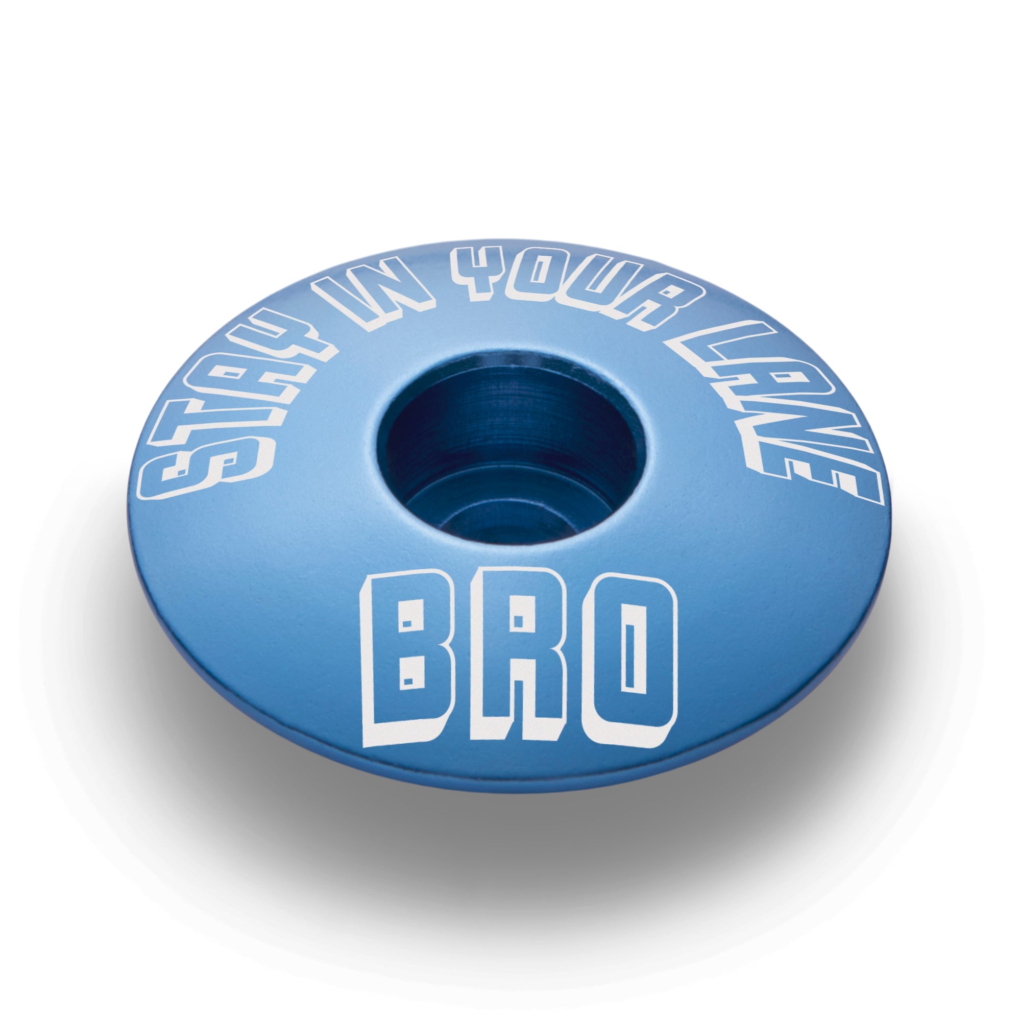 Stay In Your Lane, Bro - Bicycle Headset Cap