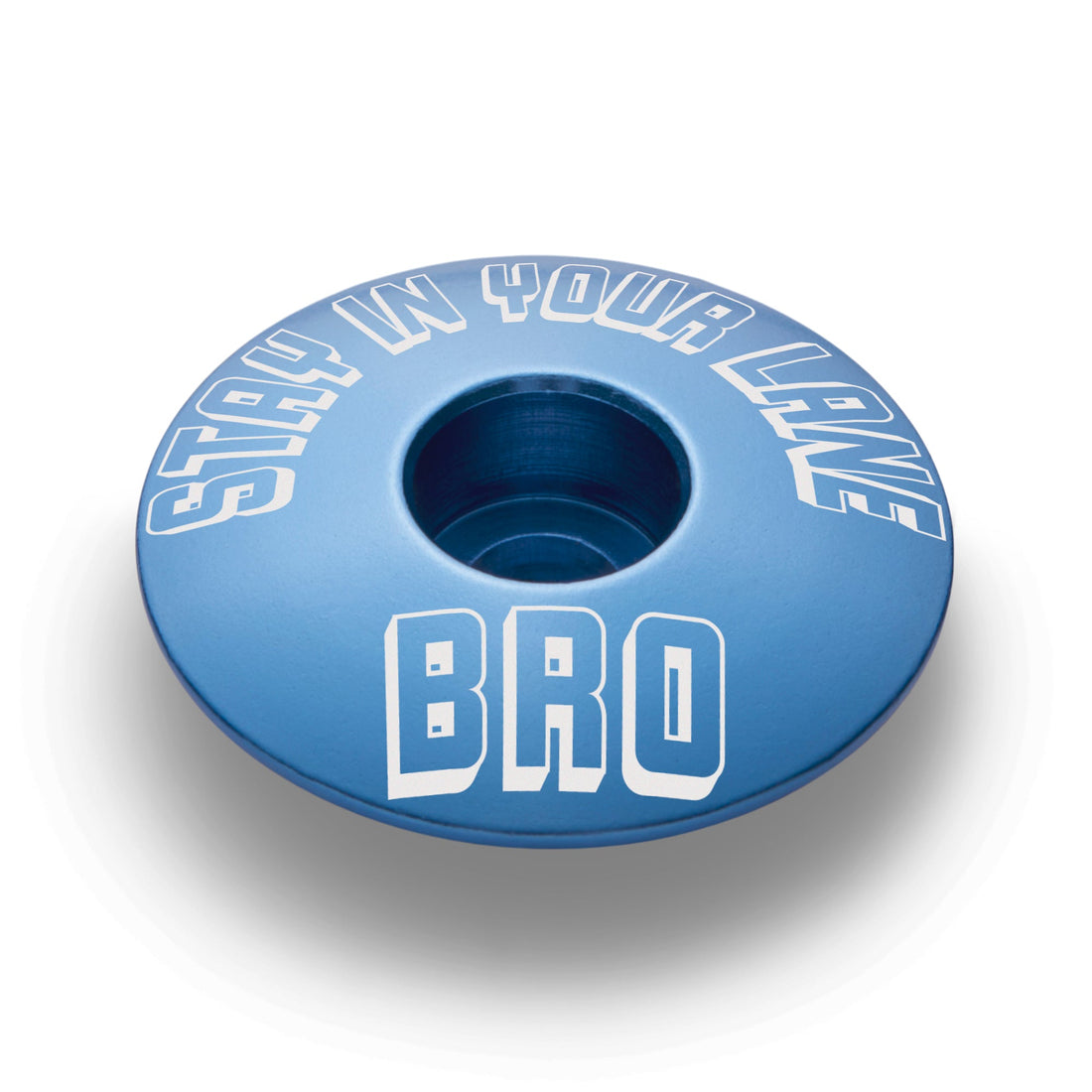 Stay In Your Lane, Bro - Bicycle Headset Cap