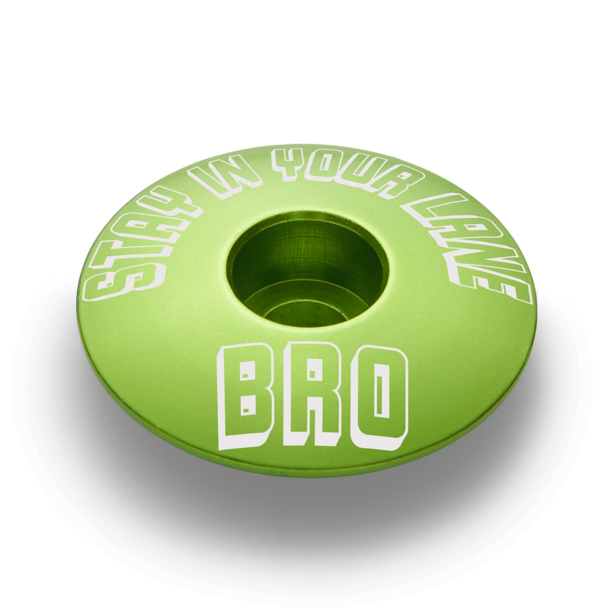 Stay In Your Lane, Bro - Bicycle Headset Cap