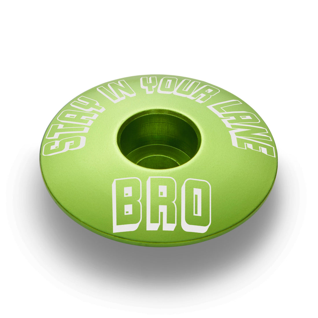 Stay In Your Lane, Bro - Bicycle Headset Cap