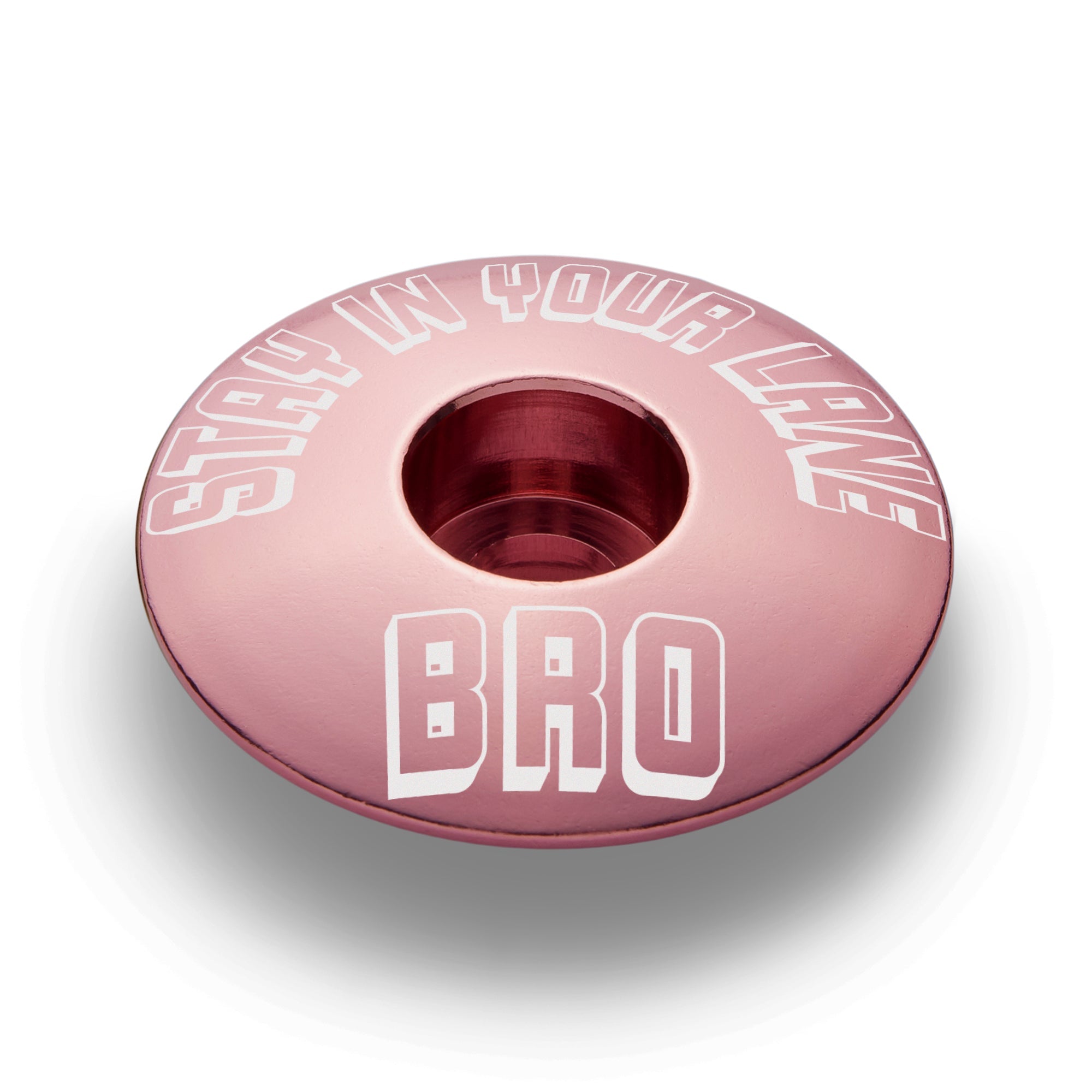 Stay In Your Lane, Bro - Bicycle Headset Cap