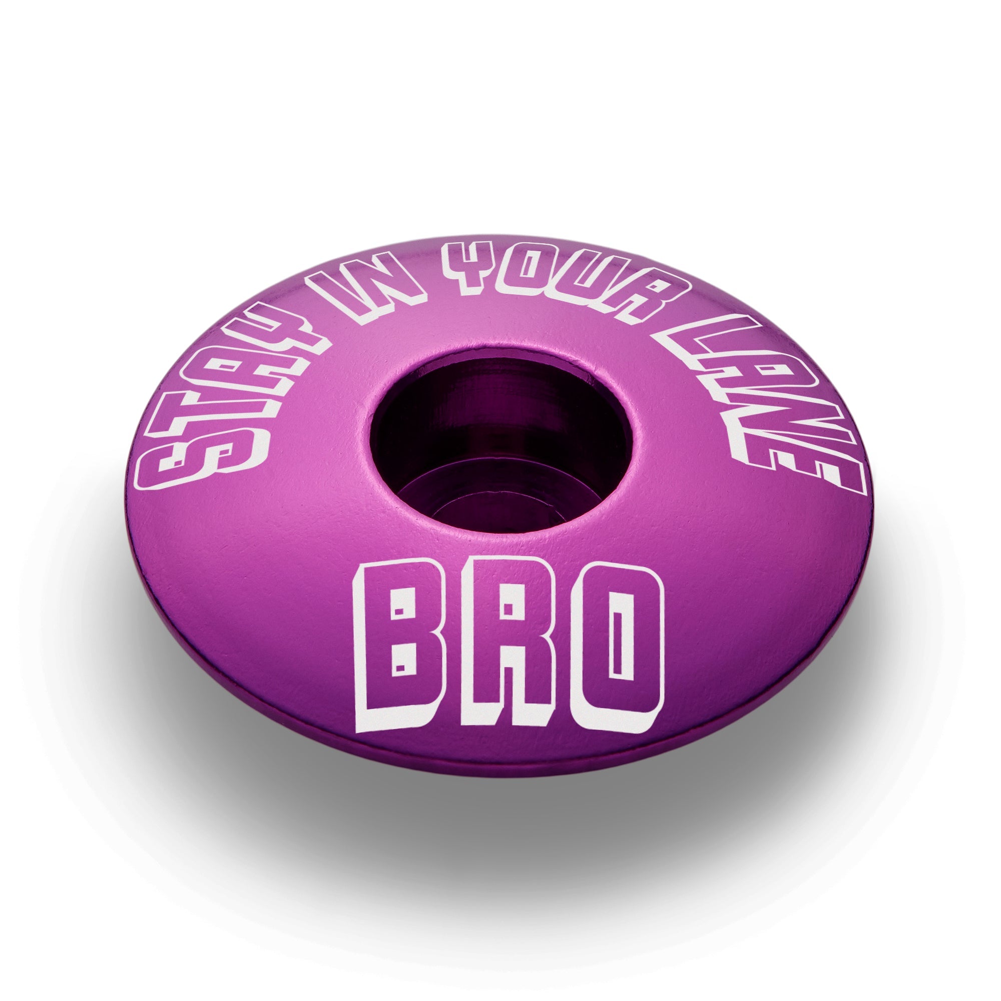 Stay In Your Lane, Bro - Bicycle Headset Cap