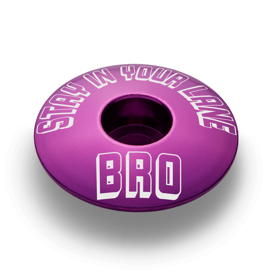 Stay In Your Lane, Bro - Bicycle Headset Cap