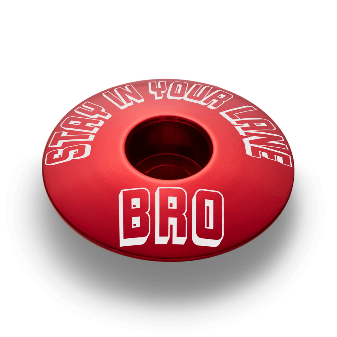 Stay In Your Lane, Bro - Bicycle Headset Cap