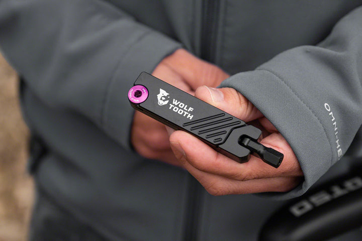 Wolf Tooth 6-Bit Hex Wrench - Multi-Tool Black
