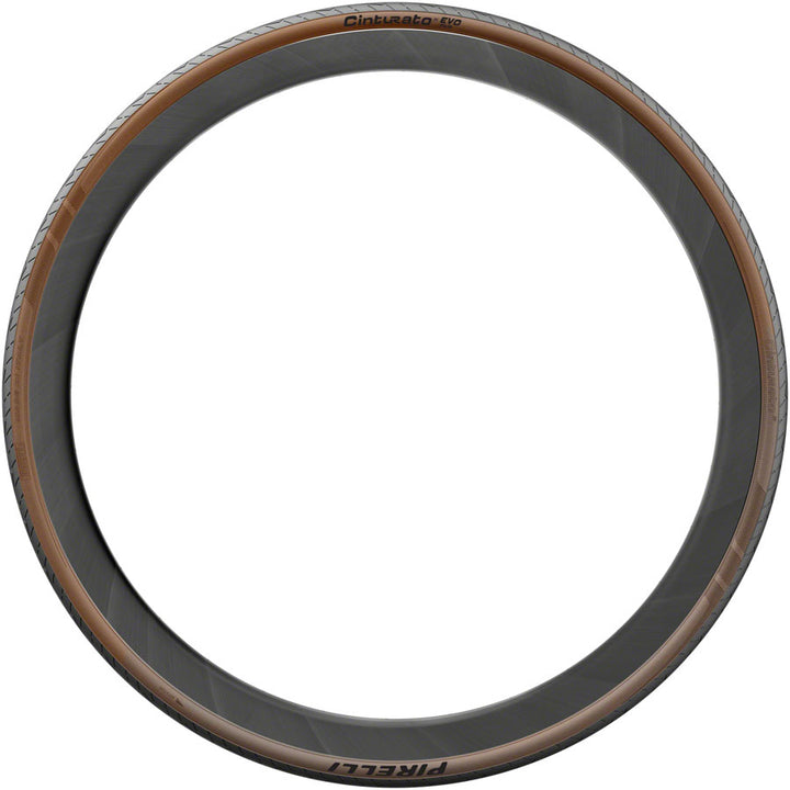 Pirelli Cinturato EVO TLR Tire - 700 x 30 Tubeless Folding Classic Tan TechWall+Road SmartEvo AS