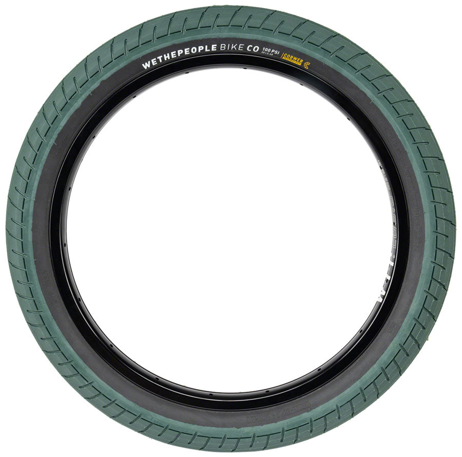 We The People Activate Tire - 20 x 2.35" 100psi Green/Black