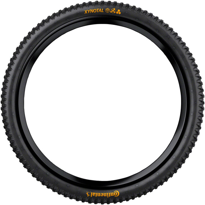 Continental Xynotal Tire - 27.5 x 2.40 Tubeless Folding BLK SuperSoft Downhill Casing E25