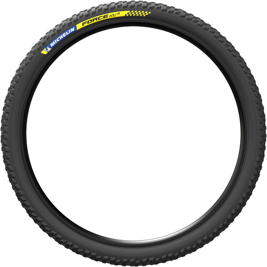 Michelin Force XC2 Race Tire - 29 x 2.10 Tubeless Folding BLK Racing Line GUM-X Cross Shield E-Bike