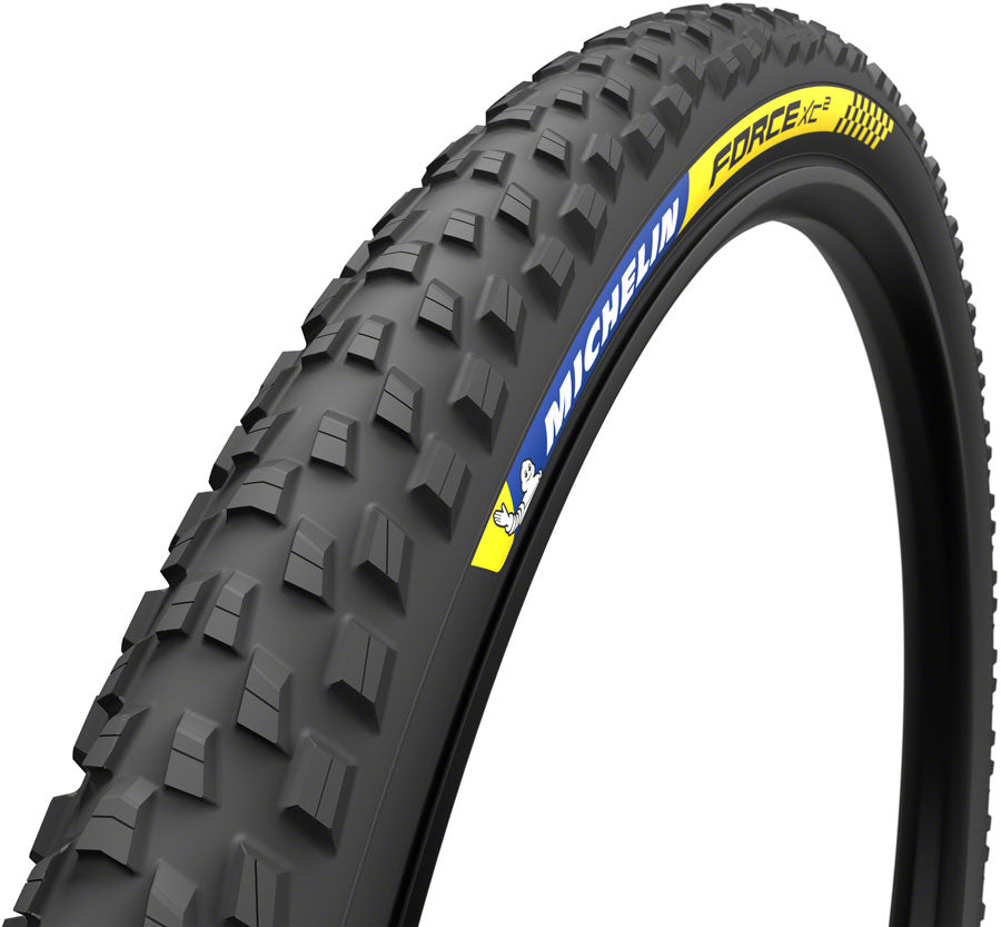 Michelin Force XC2 Race Tire - 29 x 2.10 Tubeless Folding BLK Racing Line GUM-X Cross Shield E-Bike
