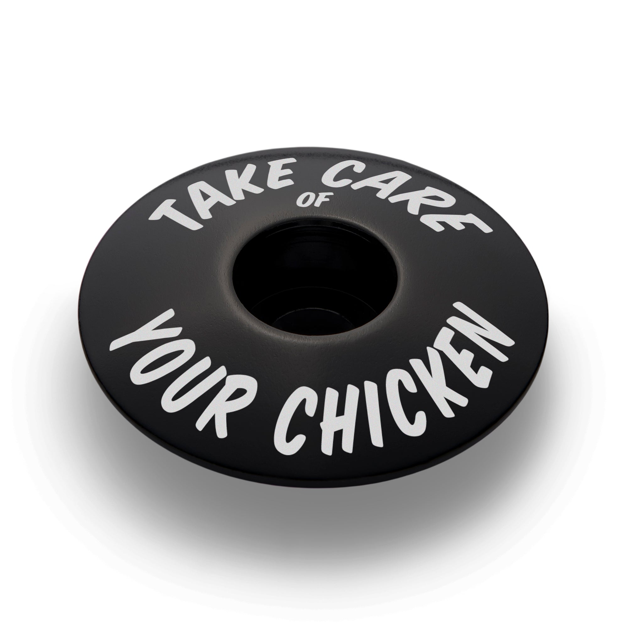 Take Care of Your Chicken Bicycle Headset Cap