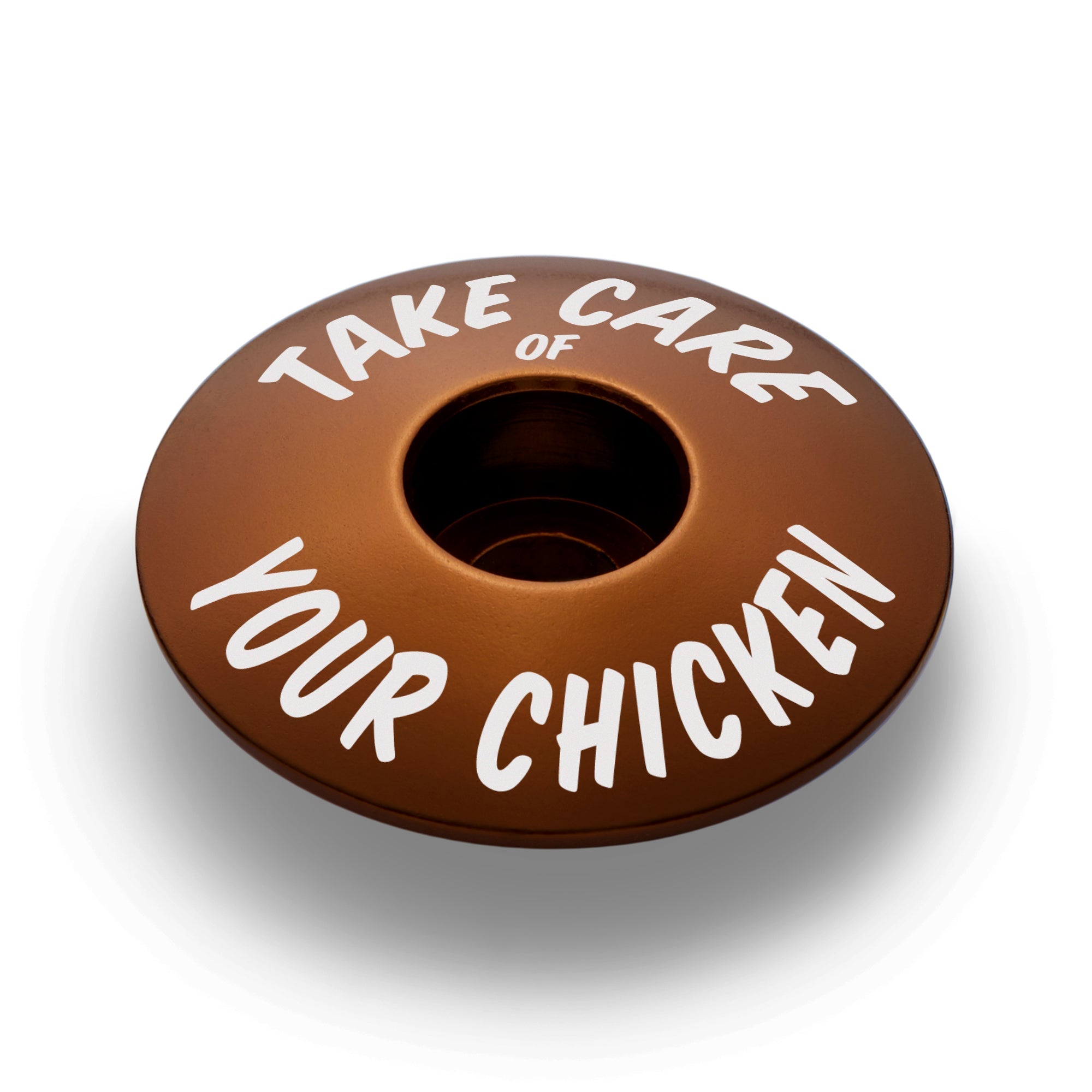 Take Care of Your Chicken Bicycle Headset Cap