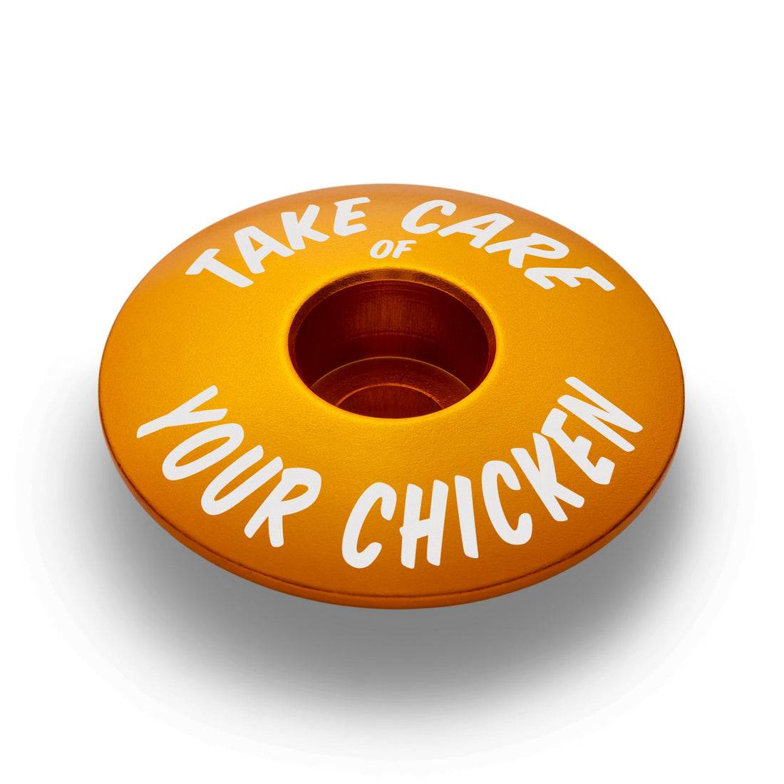 Take Care of Your Chicken Bicycle Headset Cap