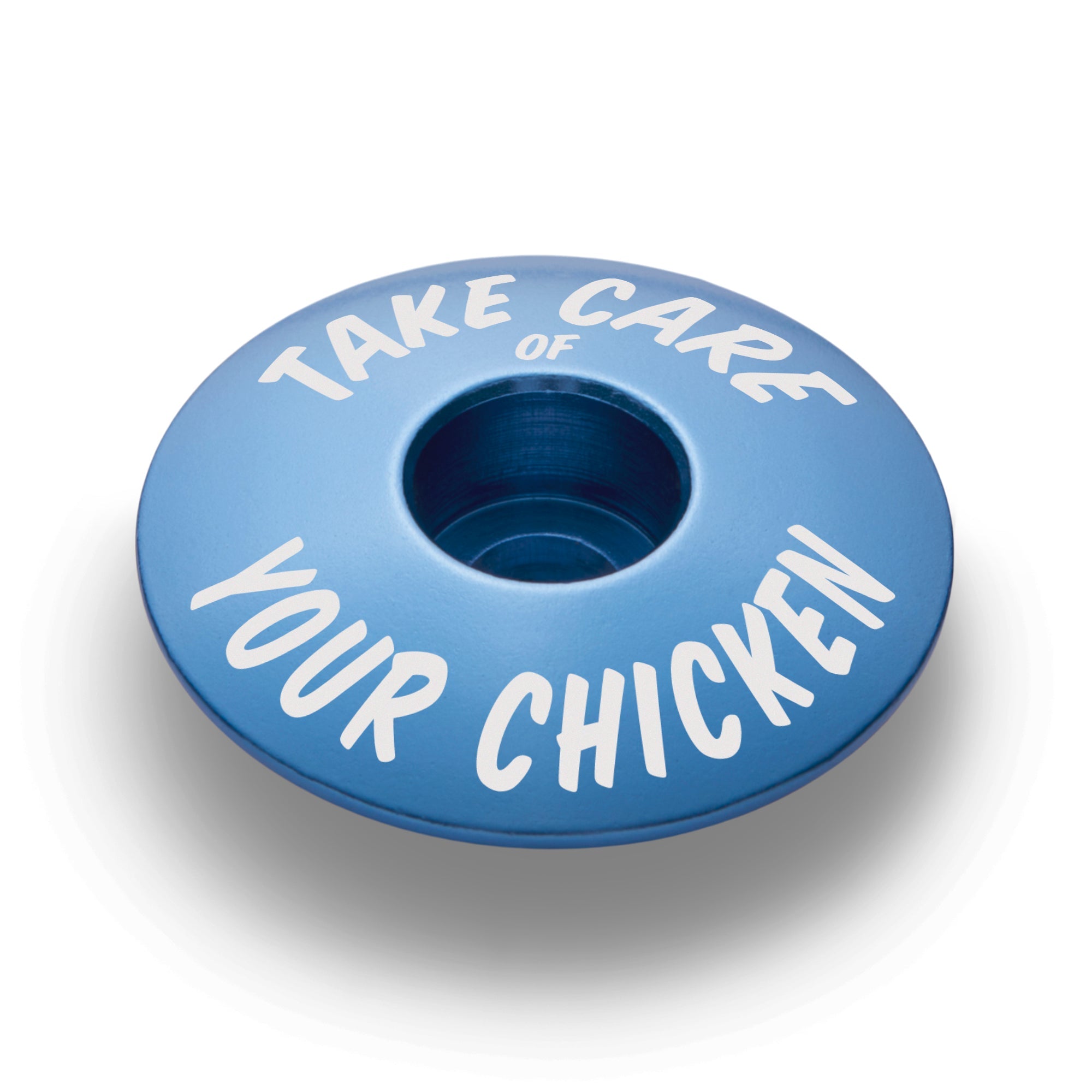 Take Care of Your Chicken Bicycle Headset Cap