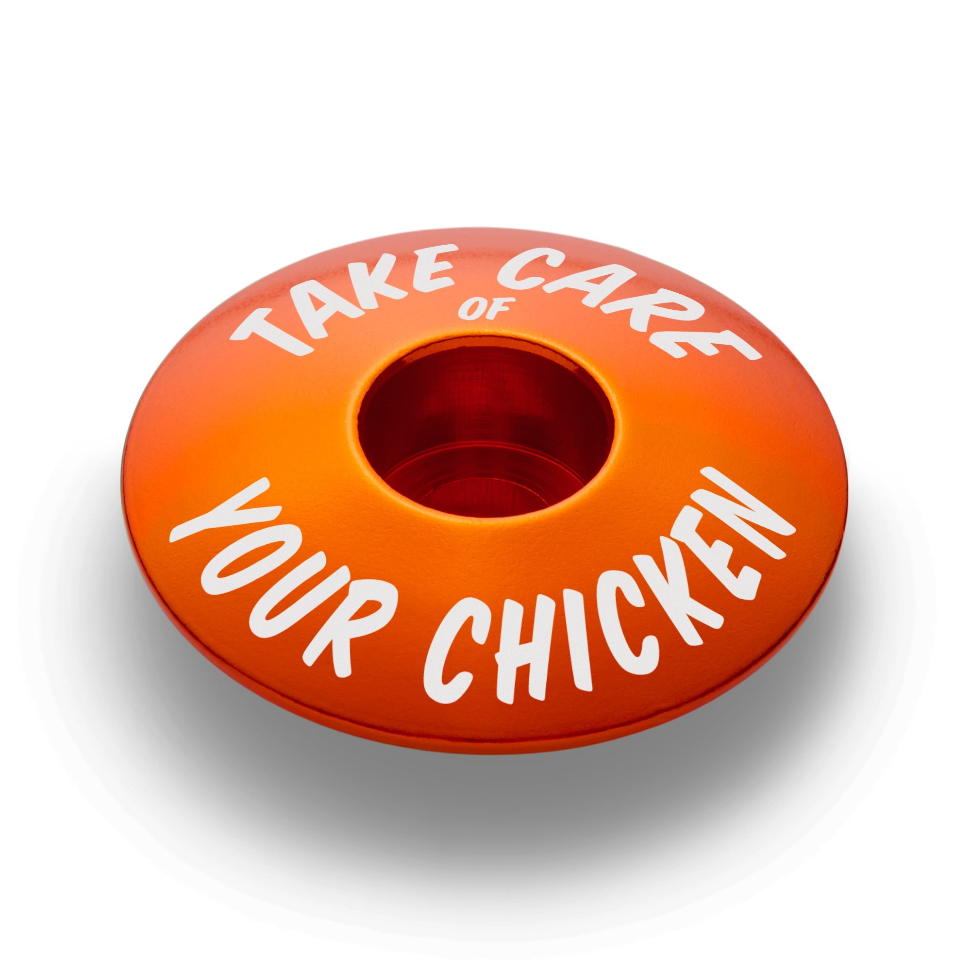 Take Care of Your Chicken Bicycle Headset Cap