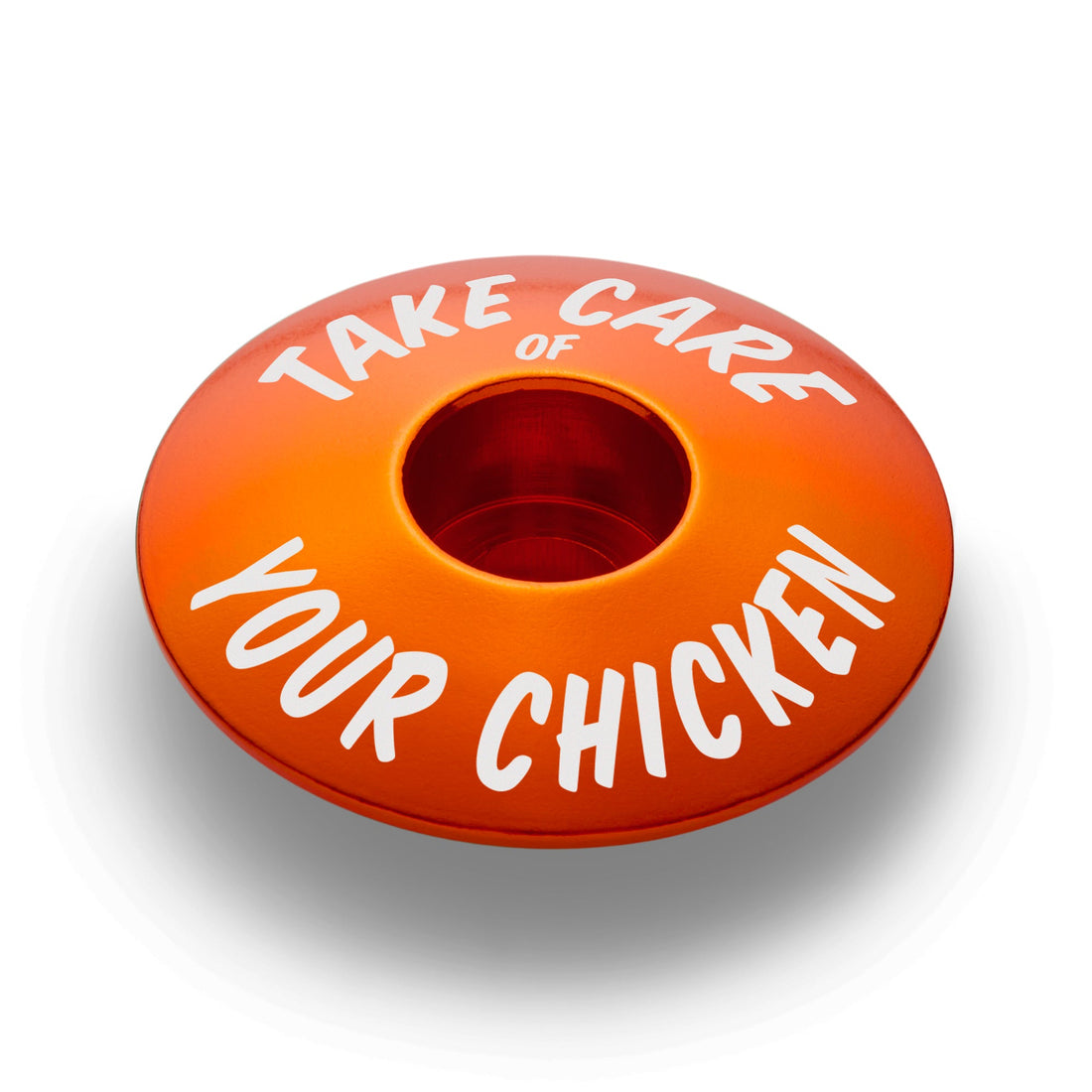 Take Care of Your Chicken Bicycle Headset Cap