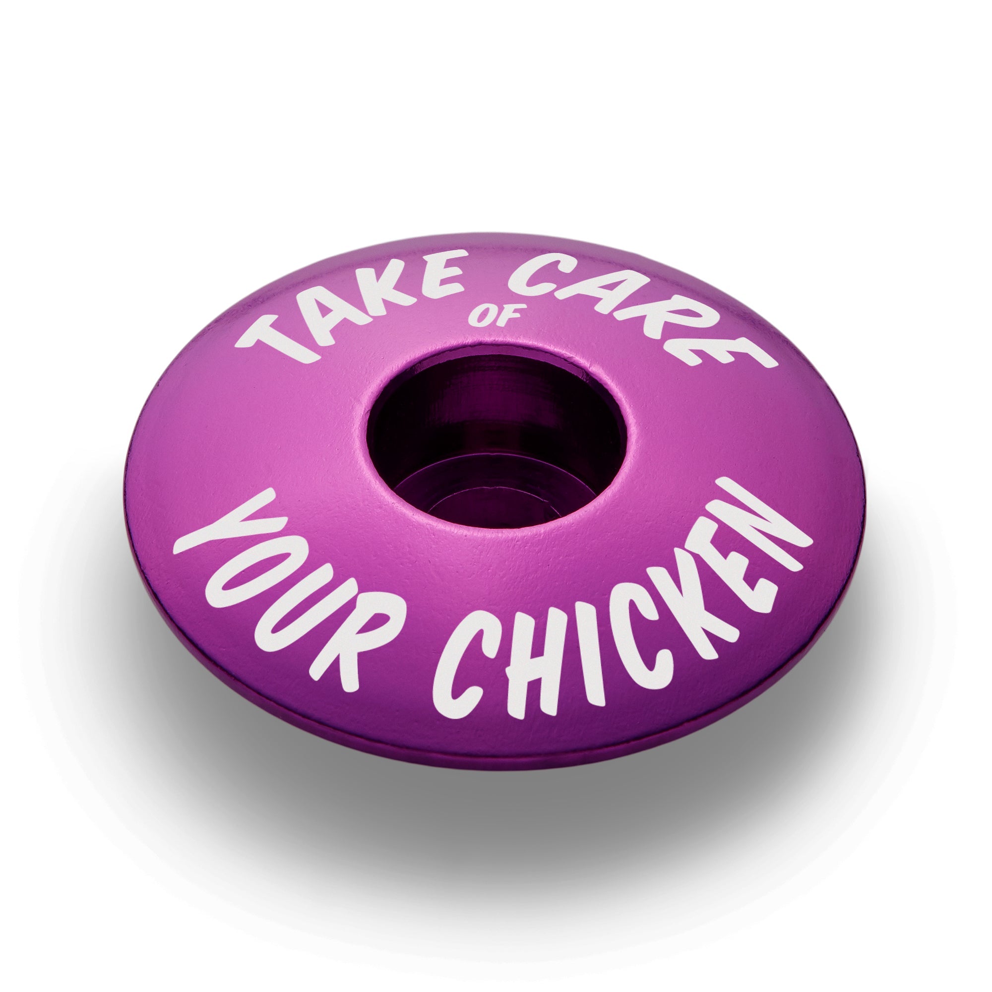 Take Care of Your Chicken Bicycle Headset Cap