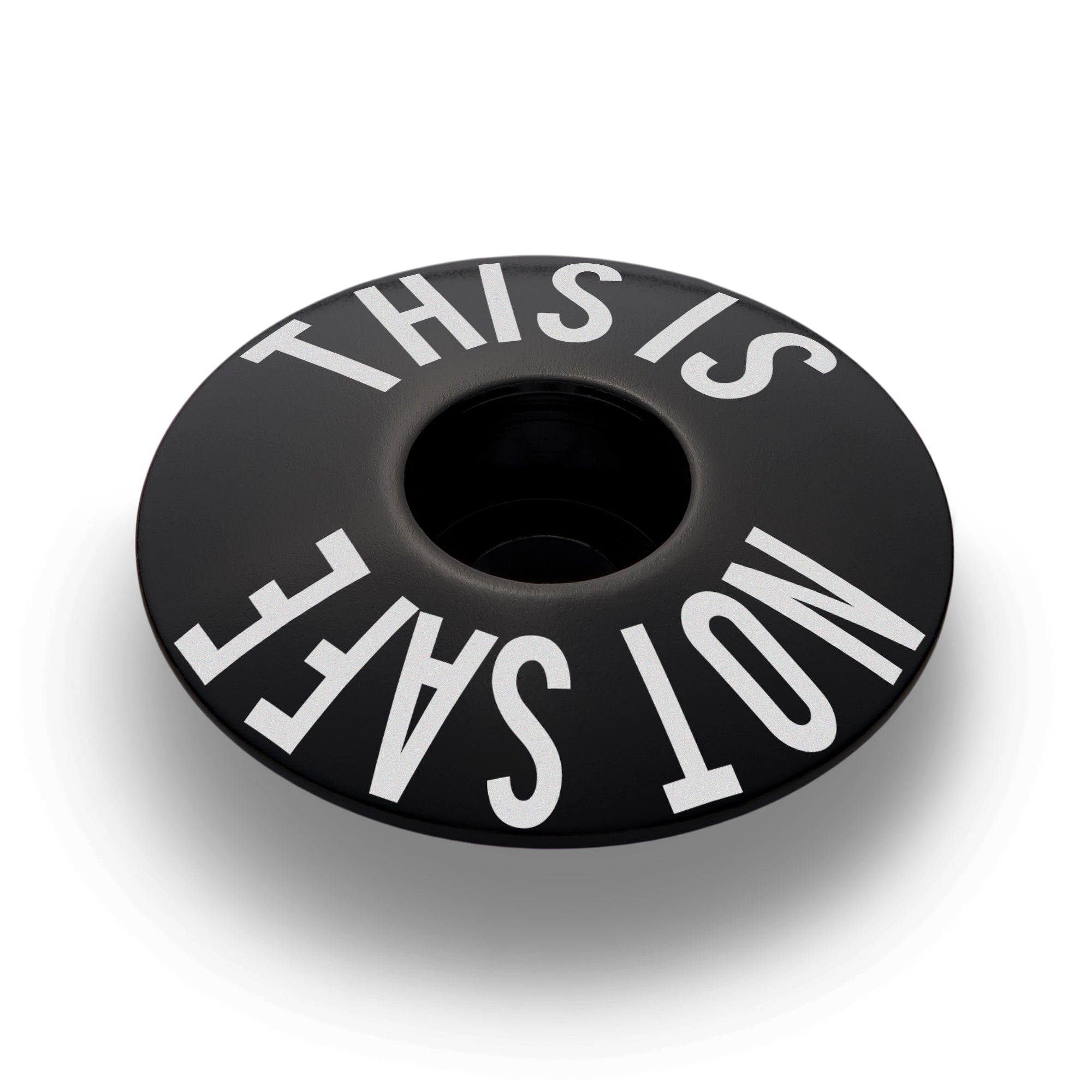 This Is Not Safe Bicycle Headset Cap