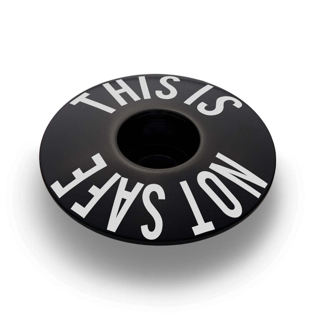 This Is Not Safe Bicycle Headset Cap