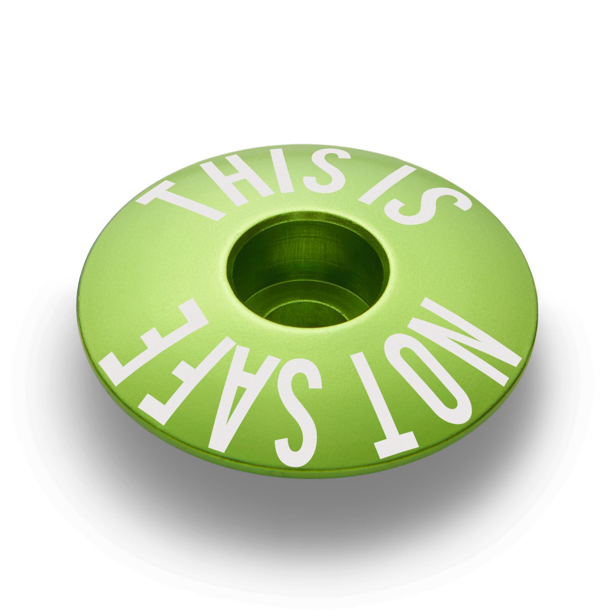 This Is Not Safe Bicycle Headset Cap