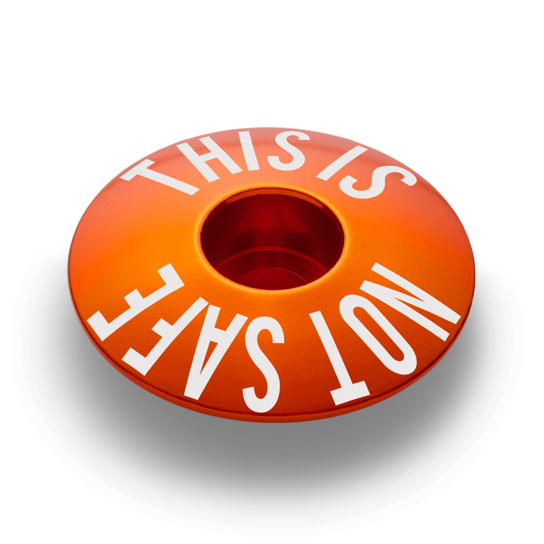 This Is Not Safe Bicycle Headset Cap