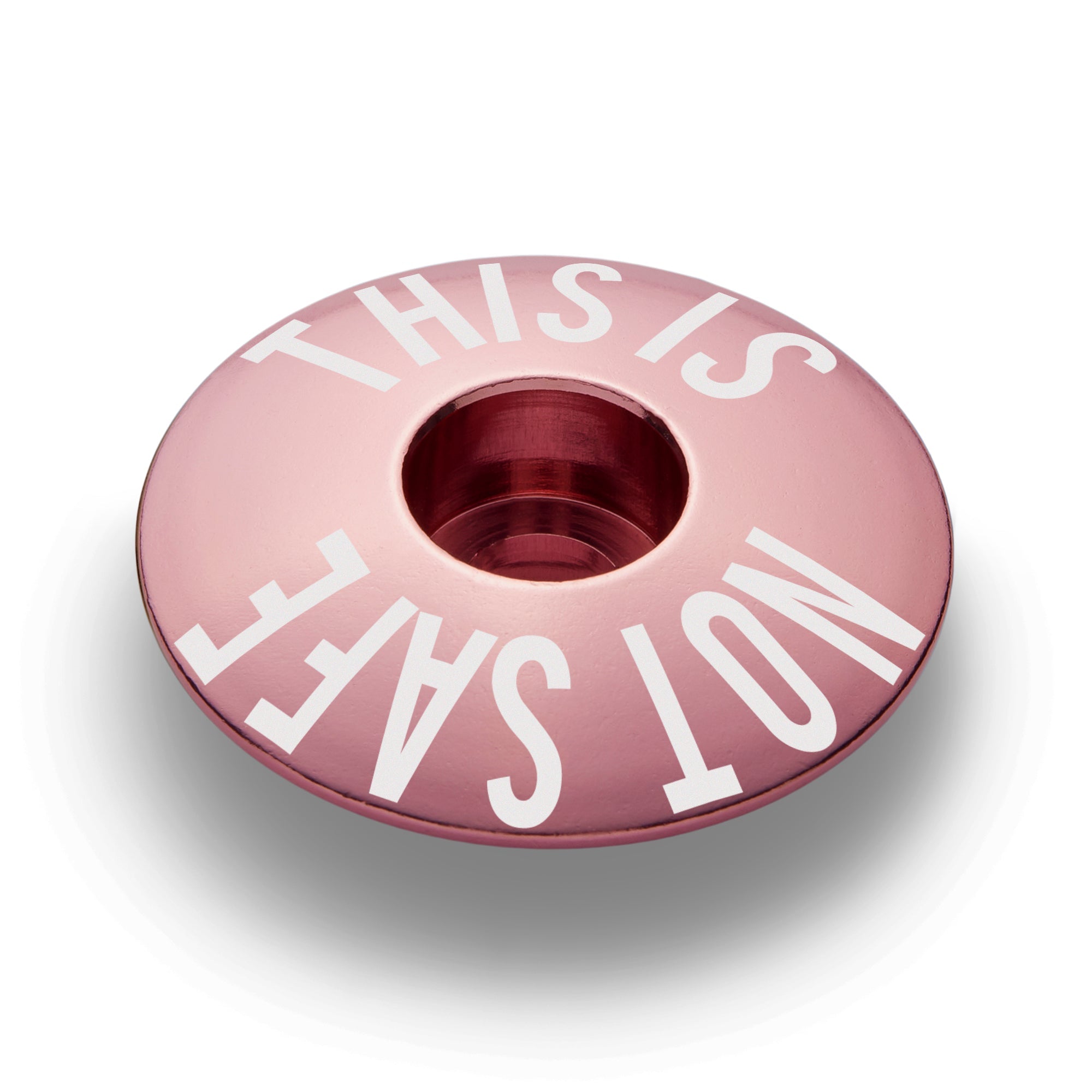 This Is Not Safe Bicycle Headset Cap