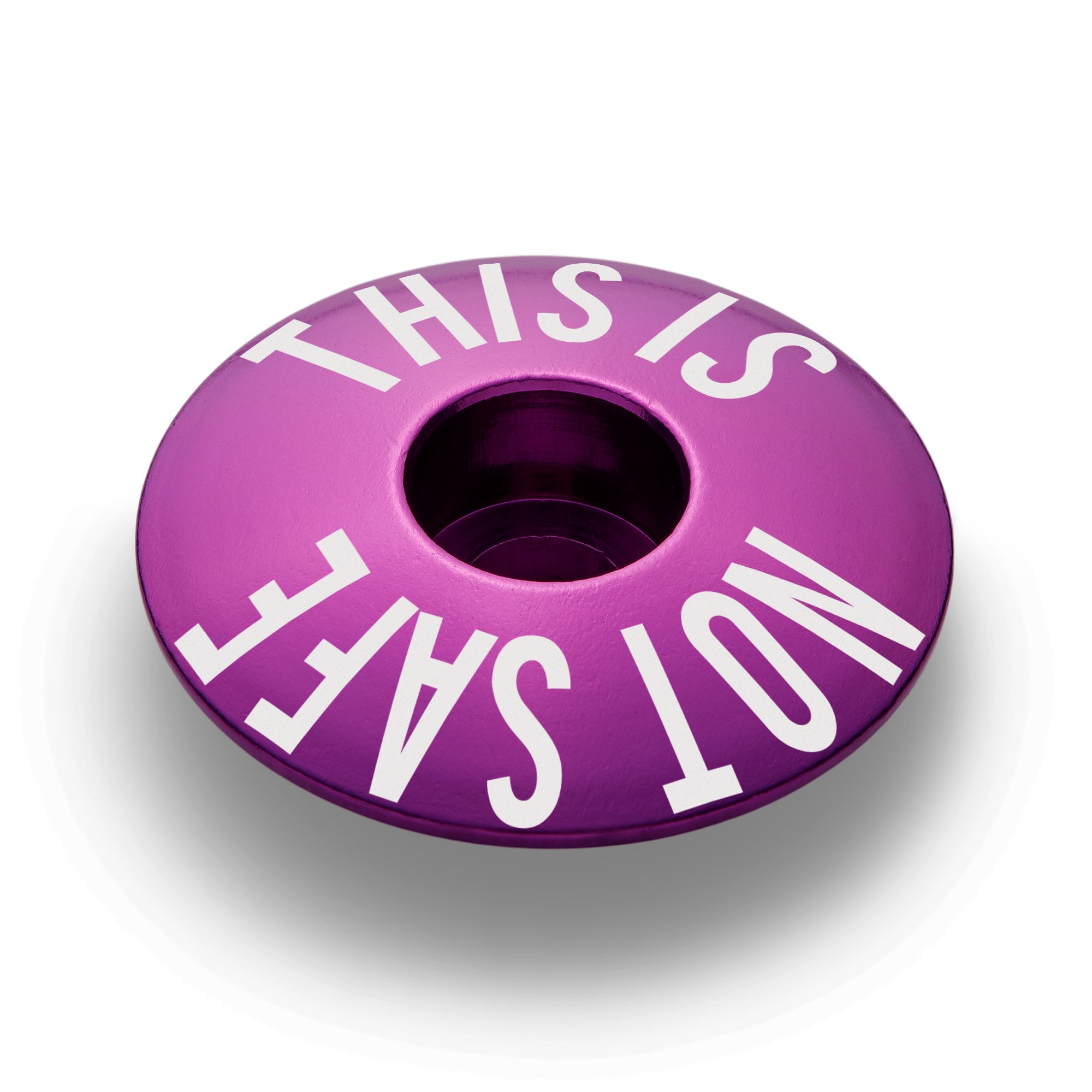 This Is Not Safe Bicycle Headset Cap