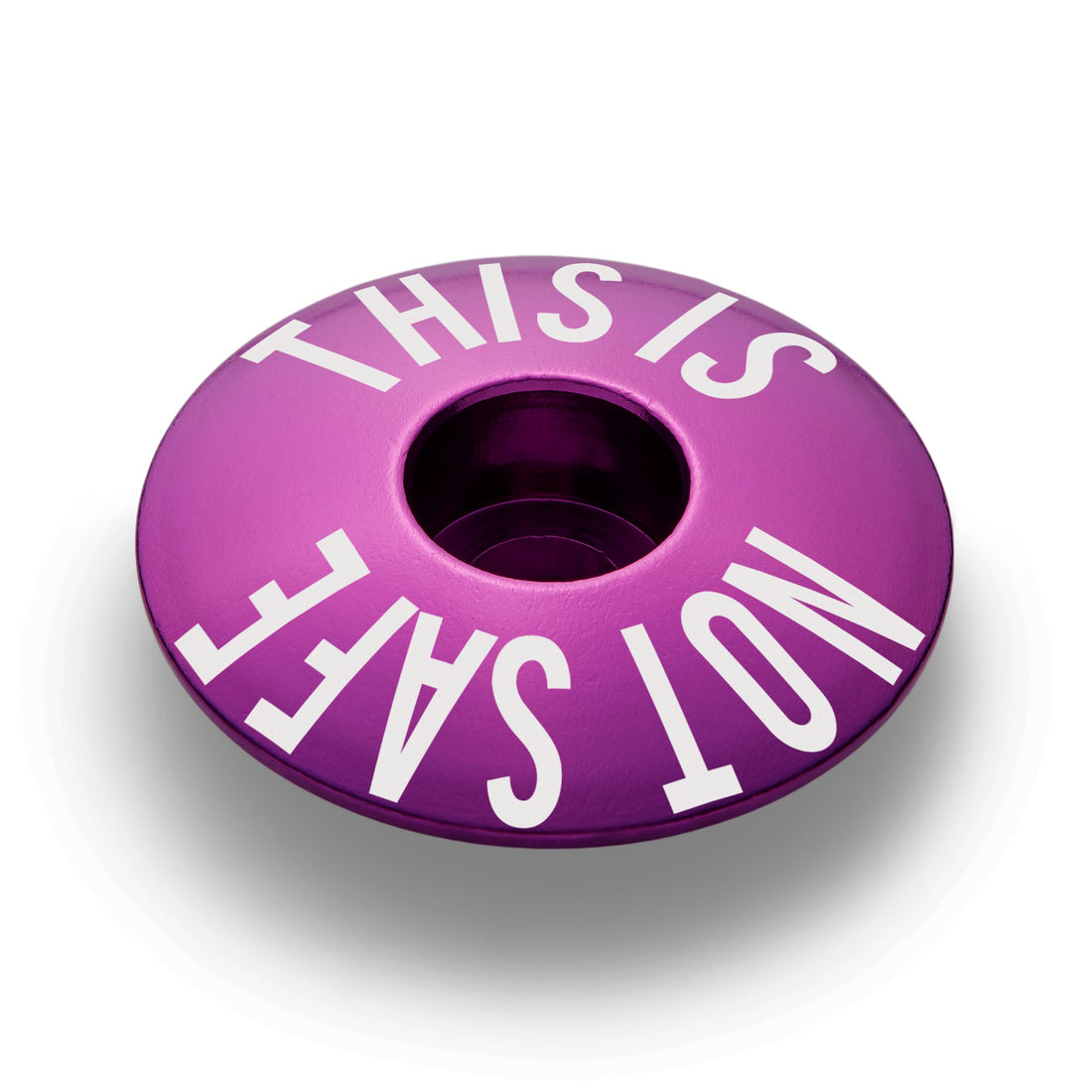 This Is Not Safe Bicycle Headset Cap