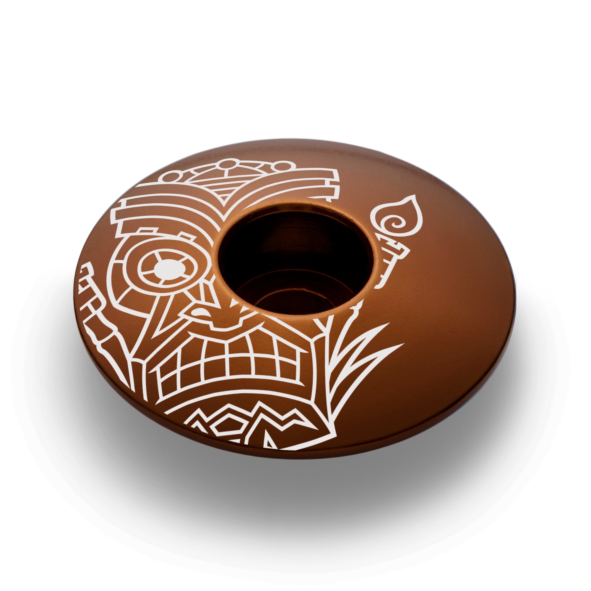 Tiki Trails Bicycle Headset Cap