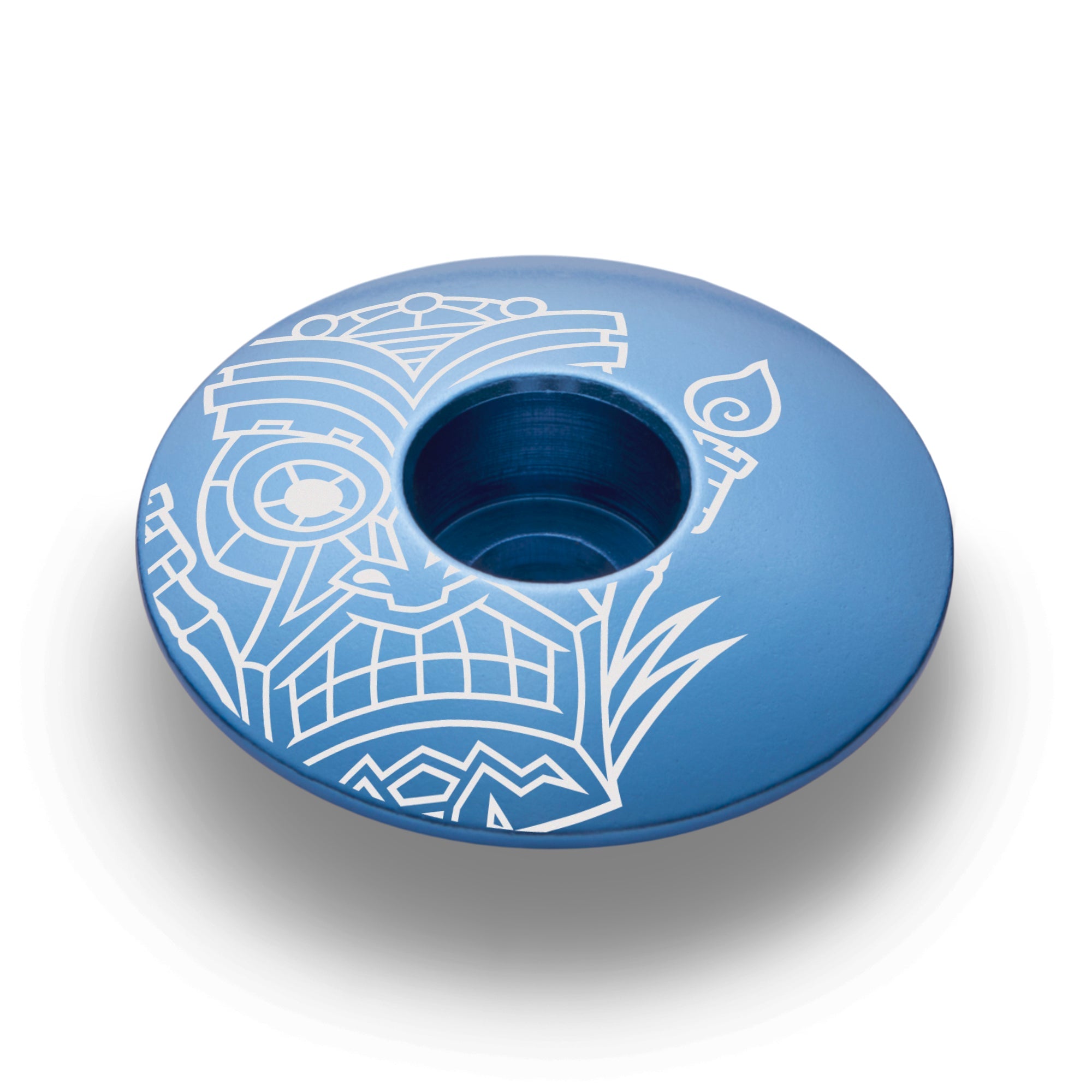Tiki Trails Bicycle Headset Cap