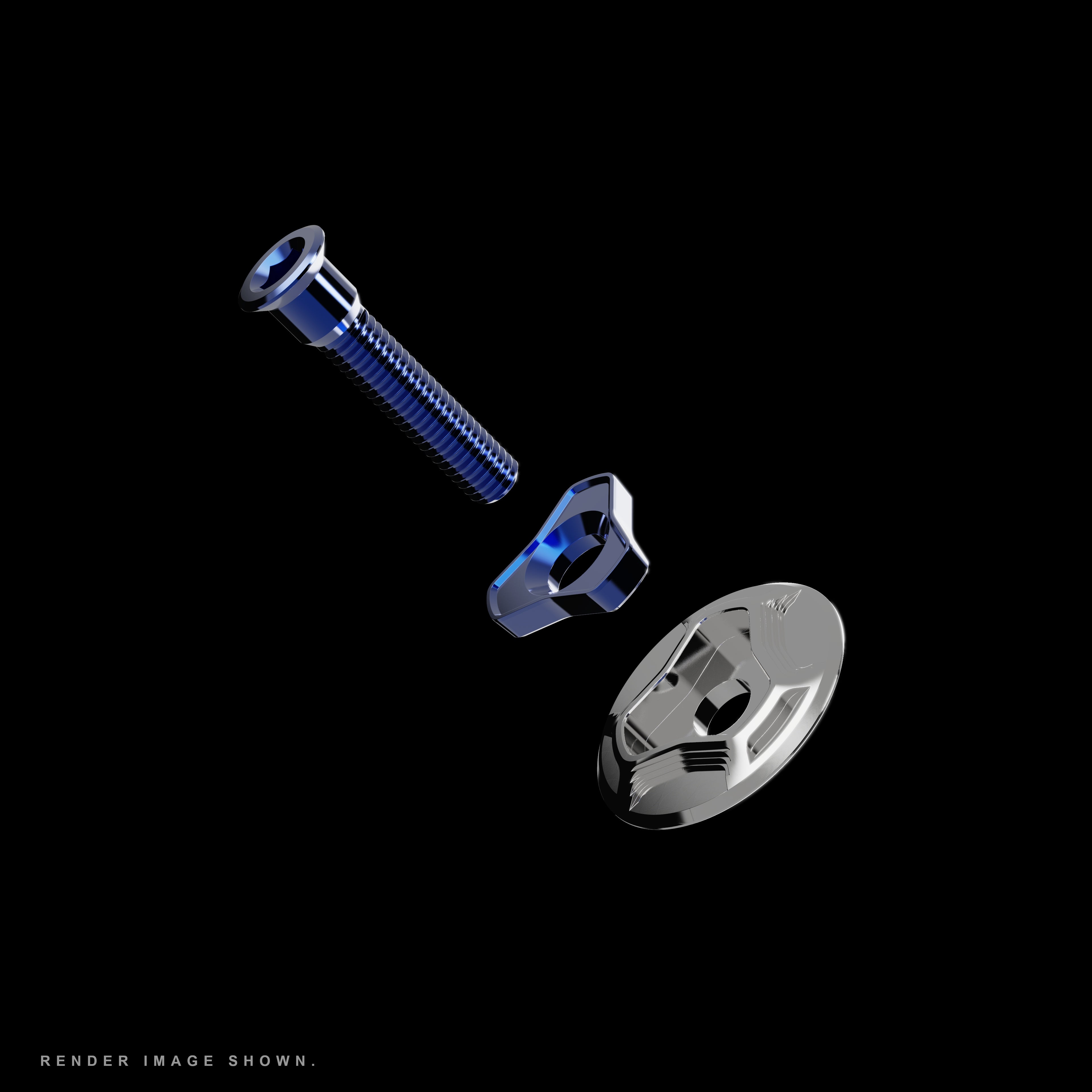 SLF Titanium Stem Caps