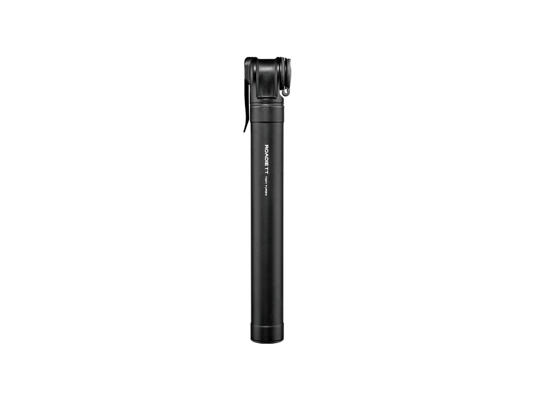 Topeak Roadie TT Mini Pump - 160psi Twin Turbo 195mm Black