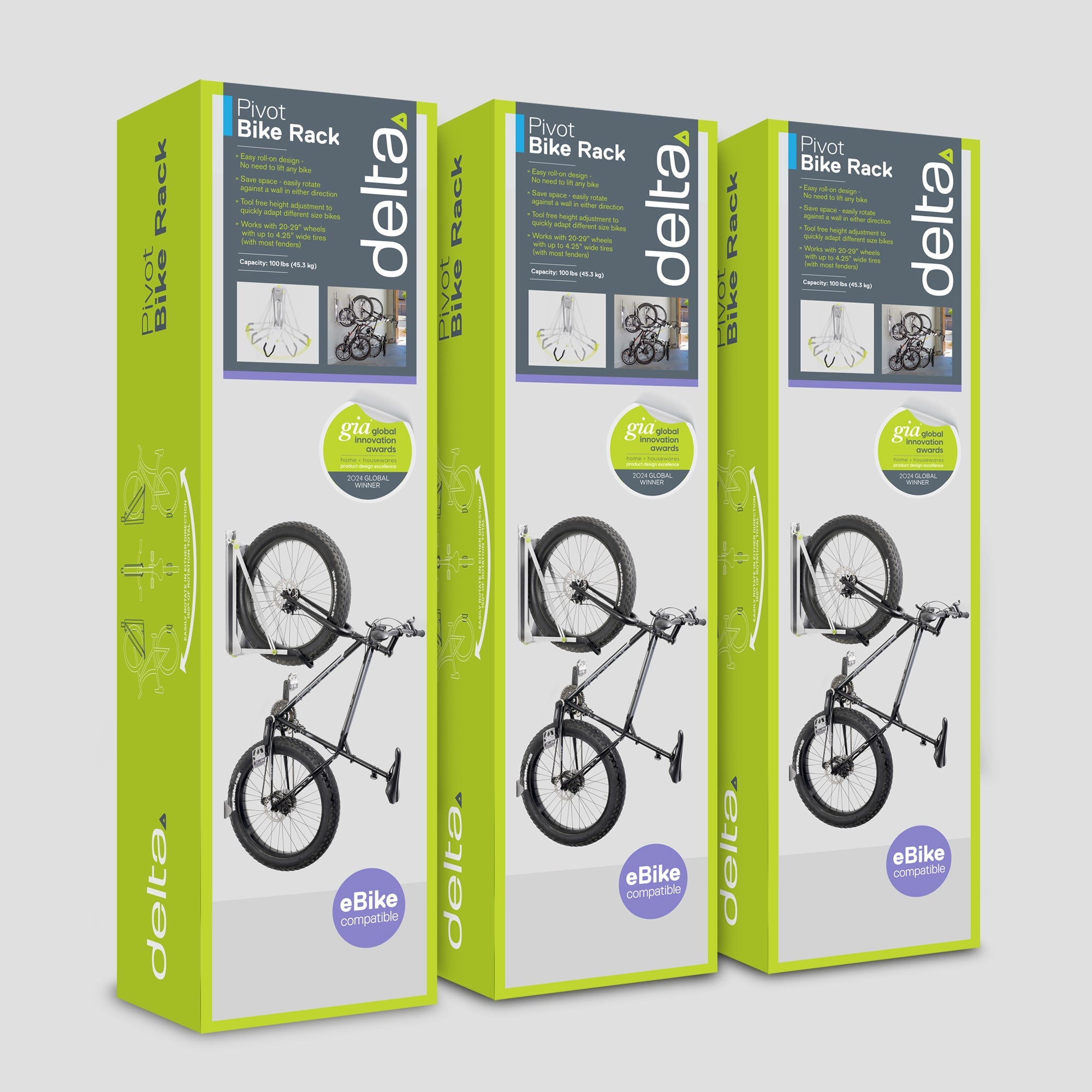 3-Pack Pivot Rack