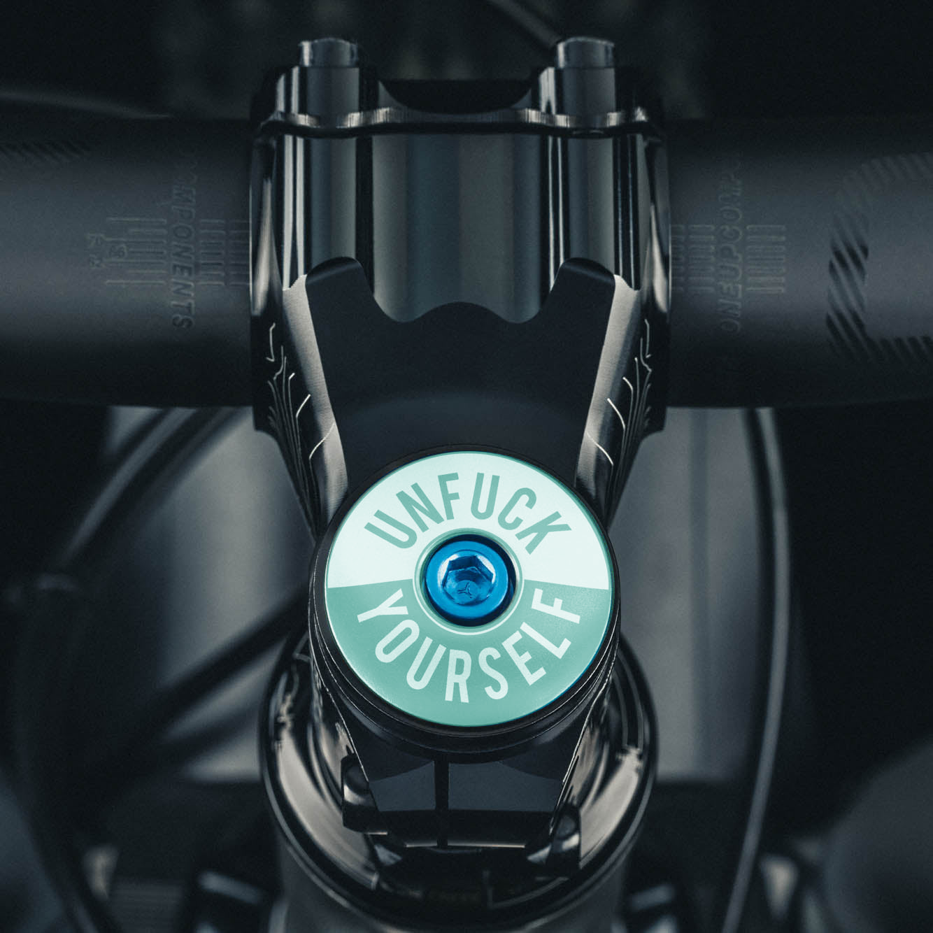 Unfuck Yourself Bicycle Headset Cap